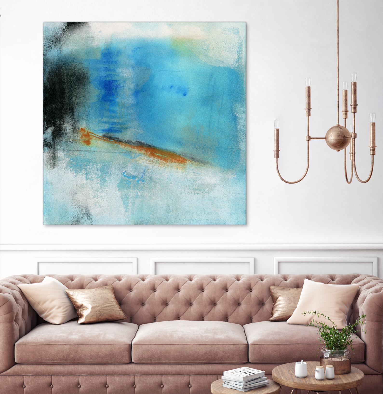 Never Grow Up 1 by Michelle Oppenheimer on GIANT ART - grey abstract