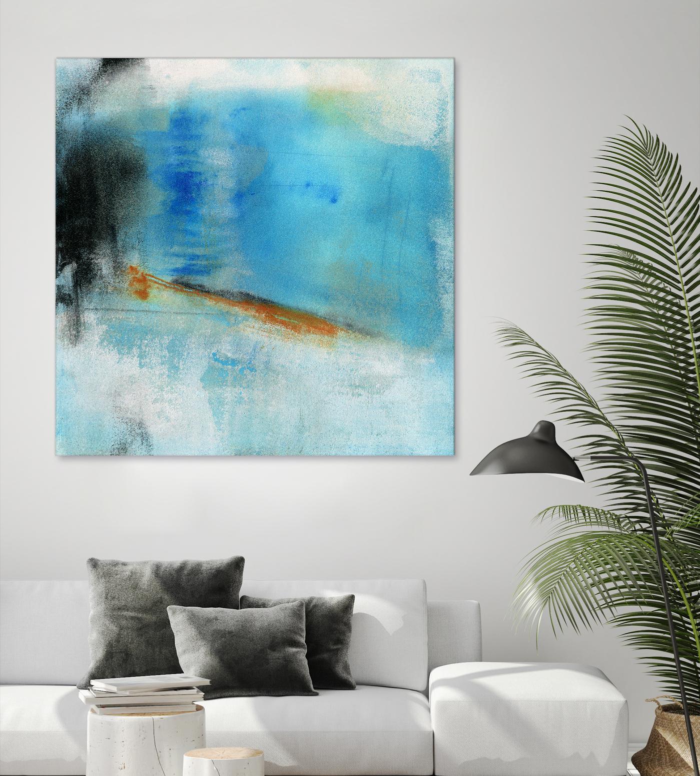 Never Grow Up 1 by Michelle Oppenheimer on GIANT ART - grey abstract