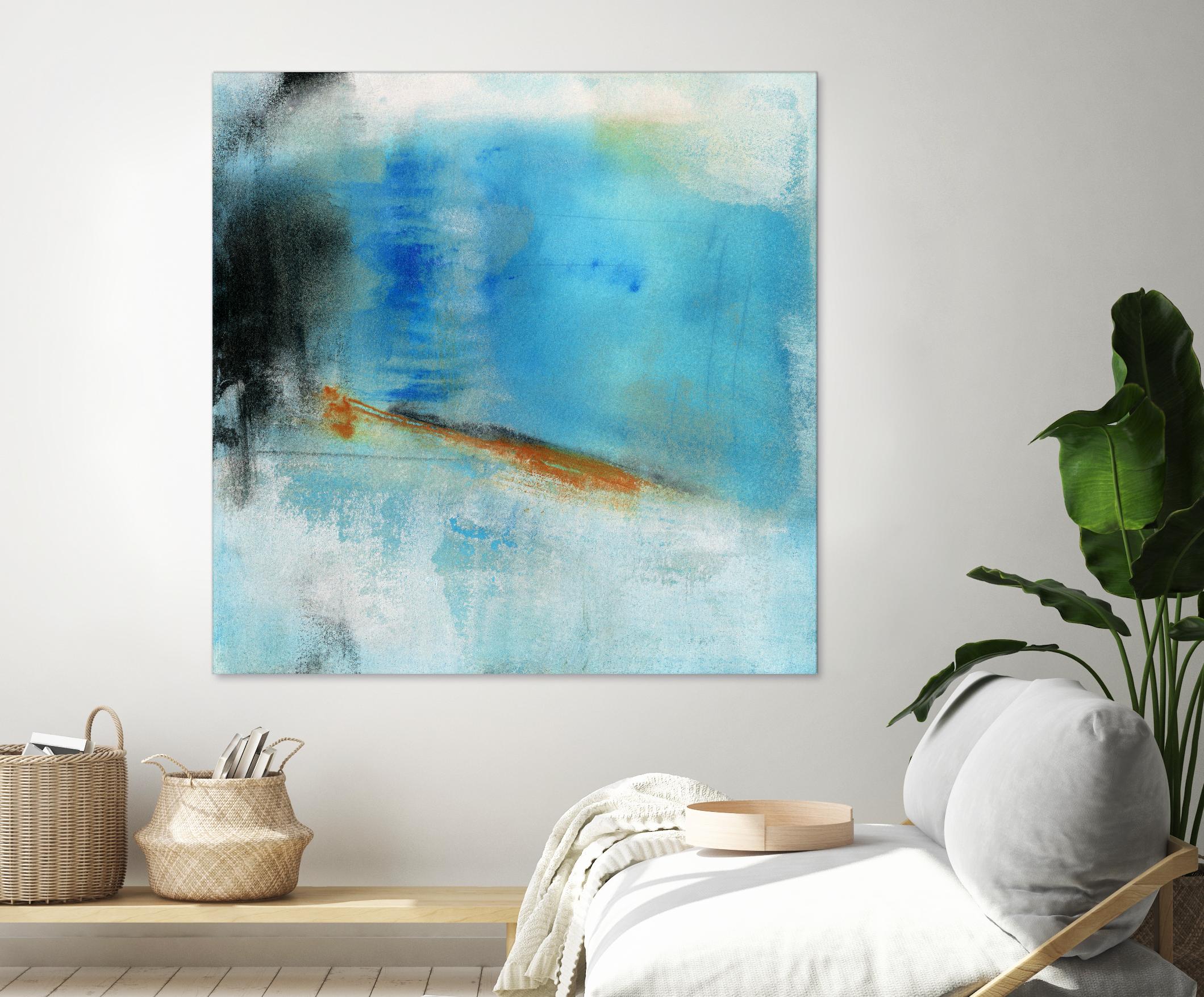 Never Grow Up 1 by Michelle Oppenheimer on GIANT ART - grey abstract