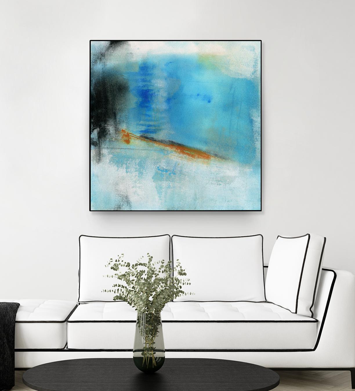 Never Grow Up 1 by Michelle Oppenheimer on GIANT ART - grey abstract