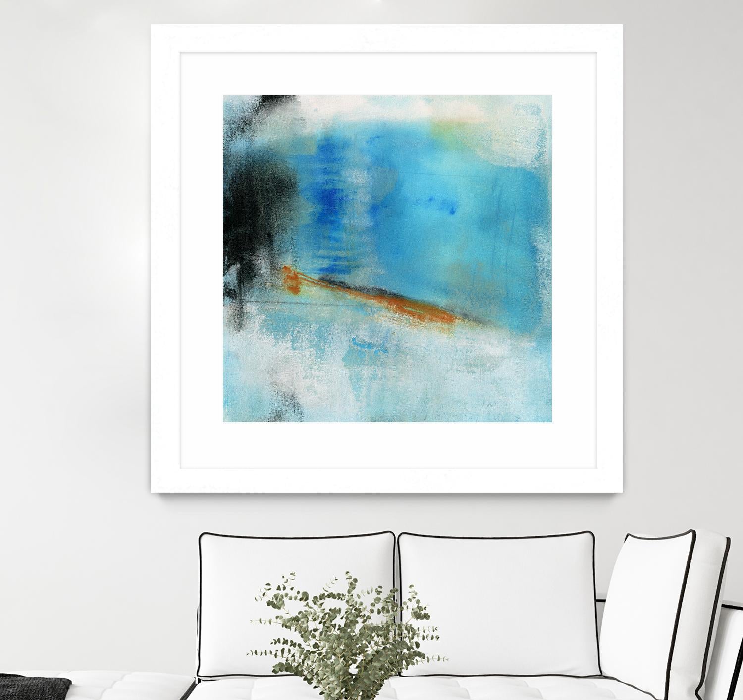 Never Grow Up 1 by Michelle Oppenheimer on GIANT ART - grey abstract