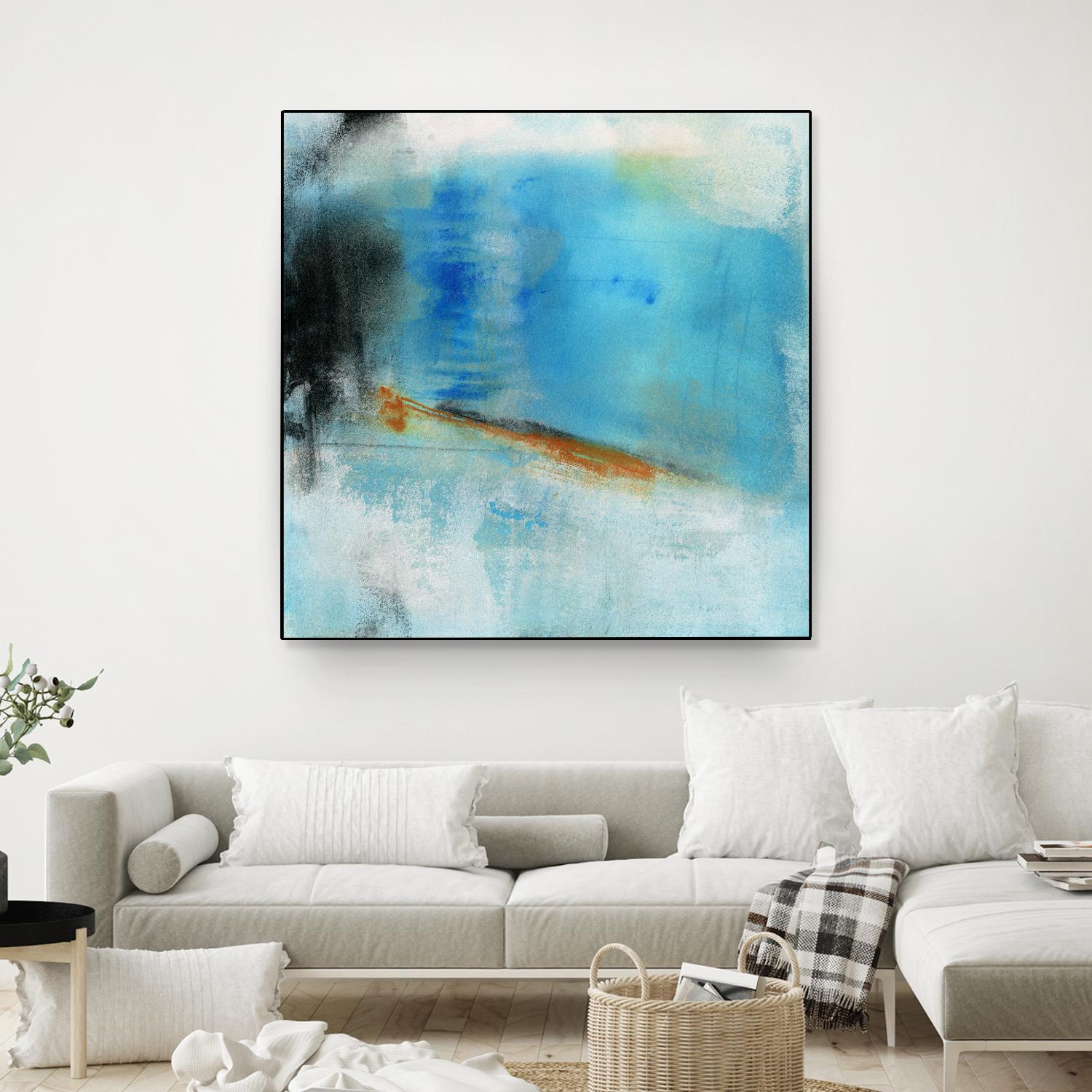 Never Grow Up 1 by Michelle Oppenheimer on GIANT ART - grey abstract