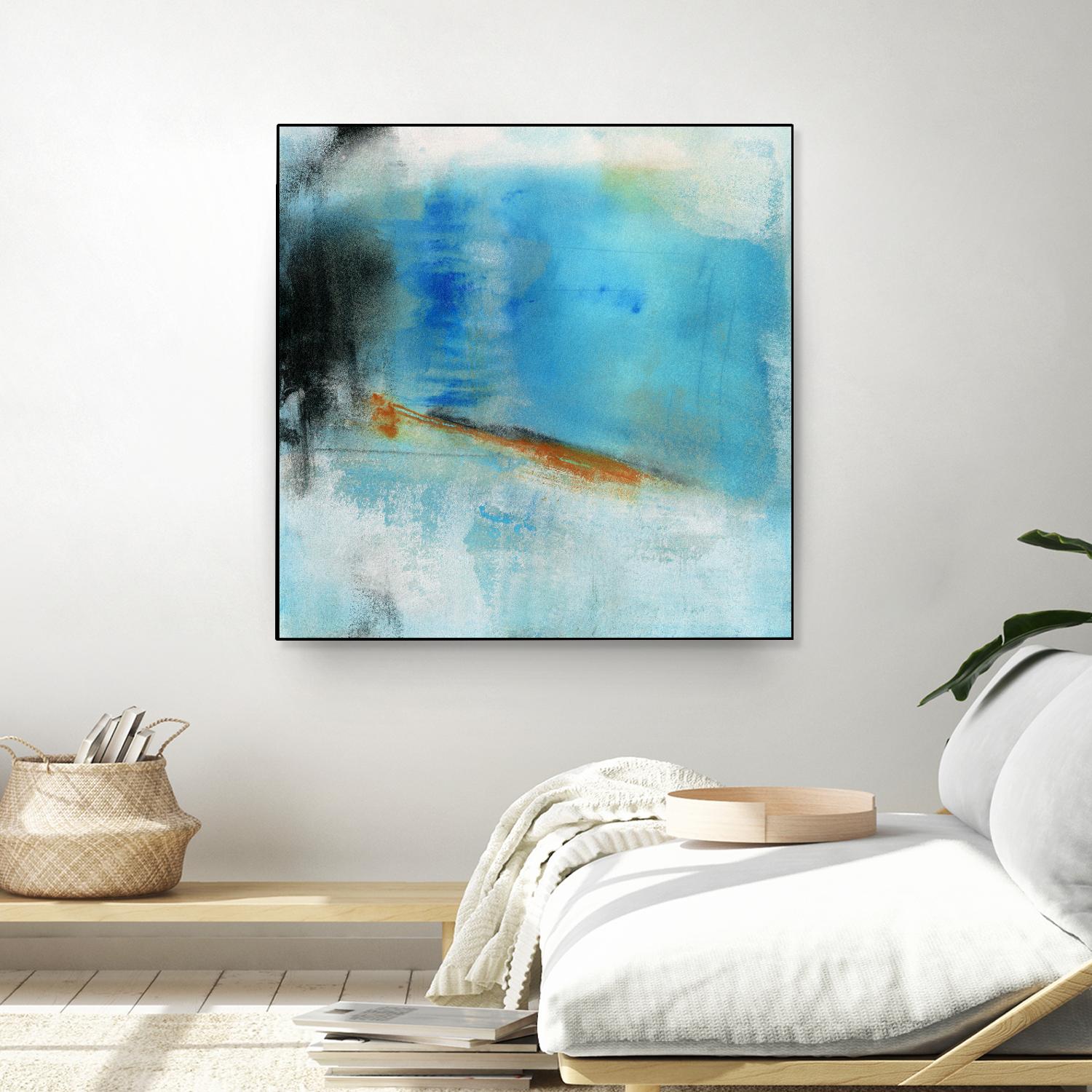 Never Grow Up 1 by Michelle Oppenheimer on GIANT ART - grey abstract