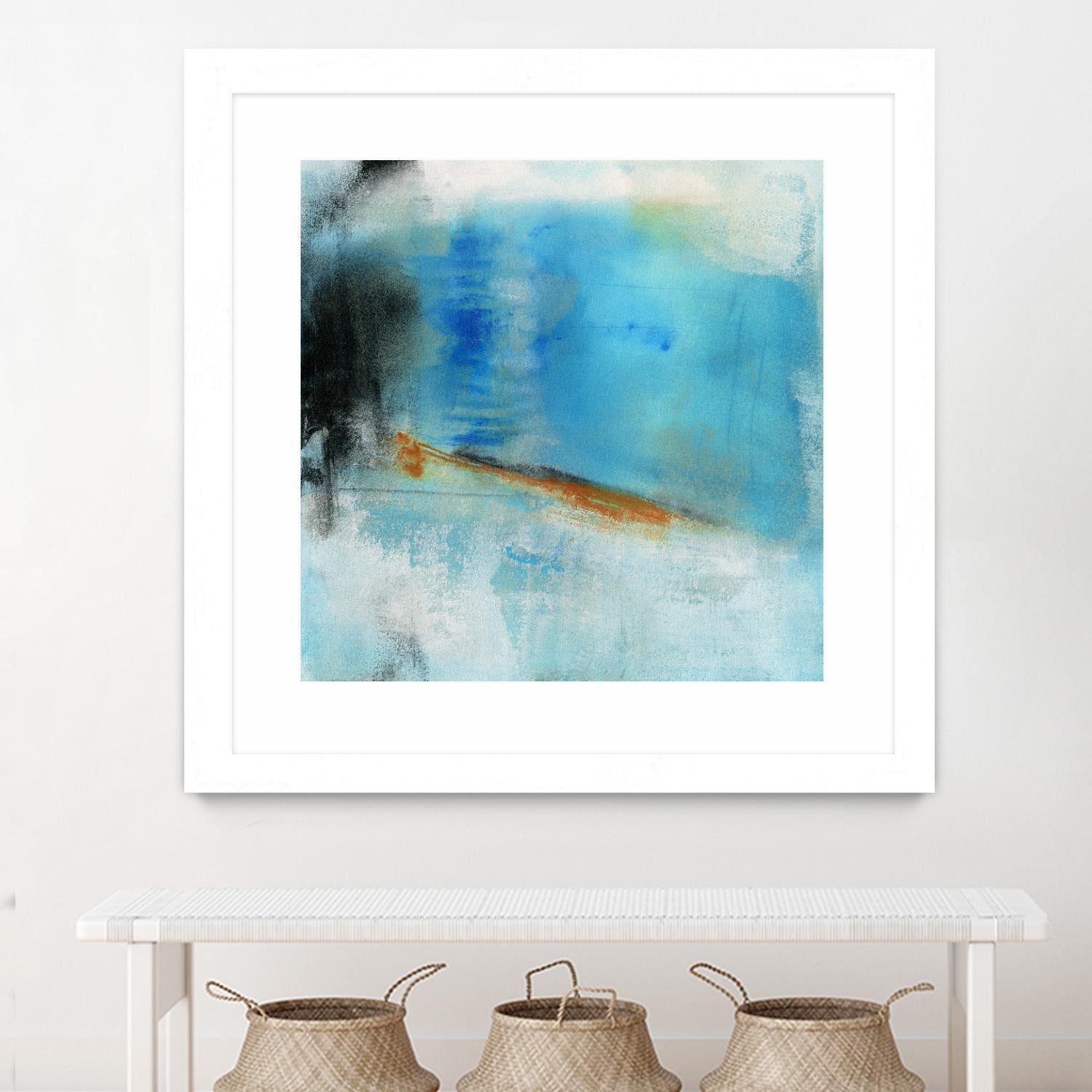 Never Grow Up 1 by Michelle Oppenheimer on GIANT ART - grey abstract