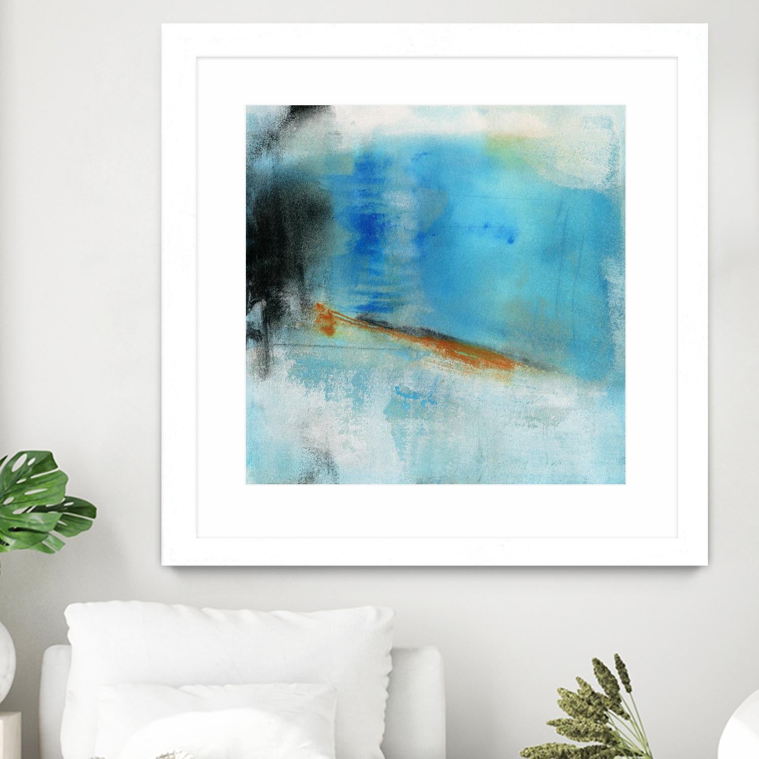 Never Grow Up 1 by Michelle Oppenheimer on GIANT ART - grey abstract