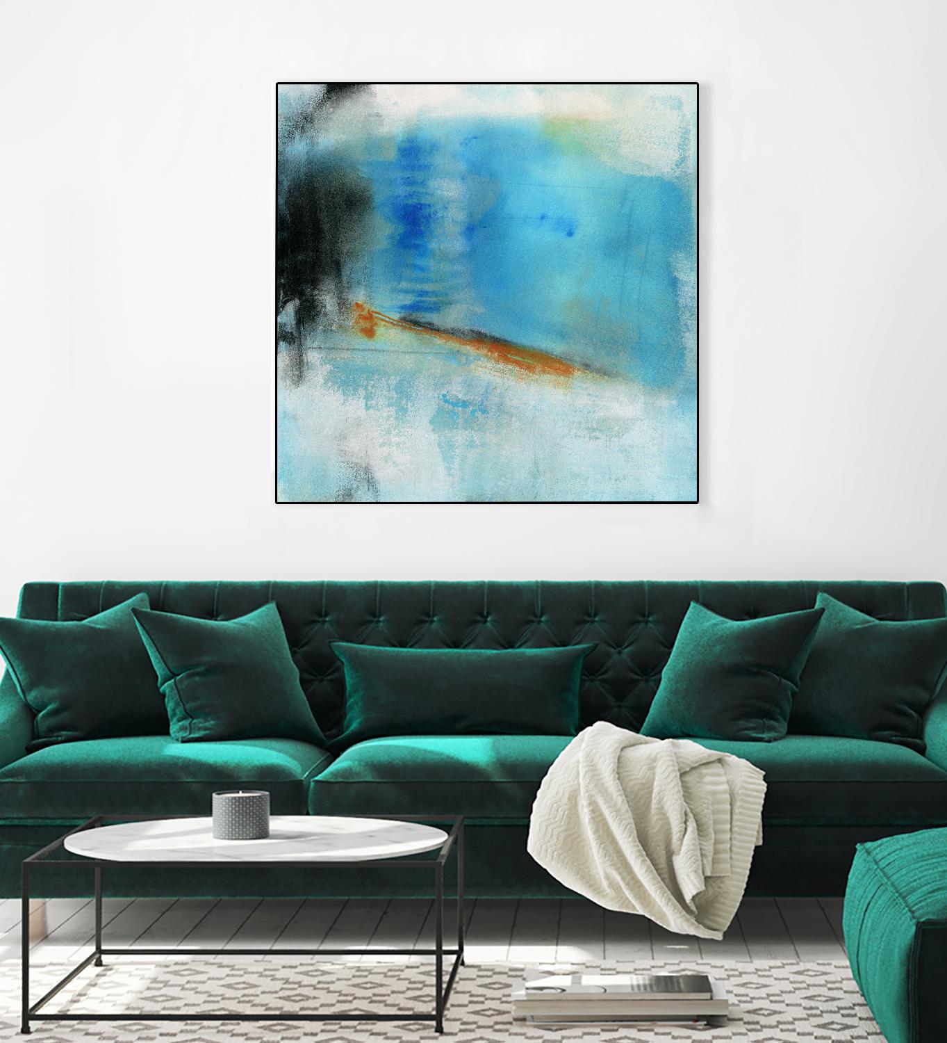 Never Grow Up 1 by Michelle Oppenheimer on GIANT ART - grey abstract