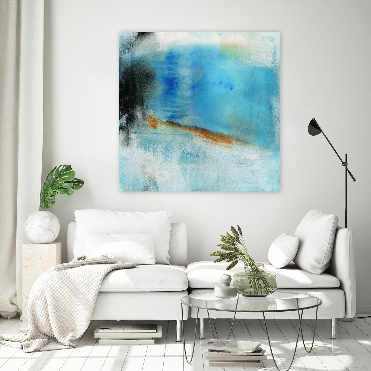 Never Grow Up 1 by Michelle Oppenheimer on GIANT ART - grey abstract