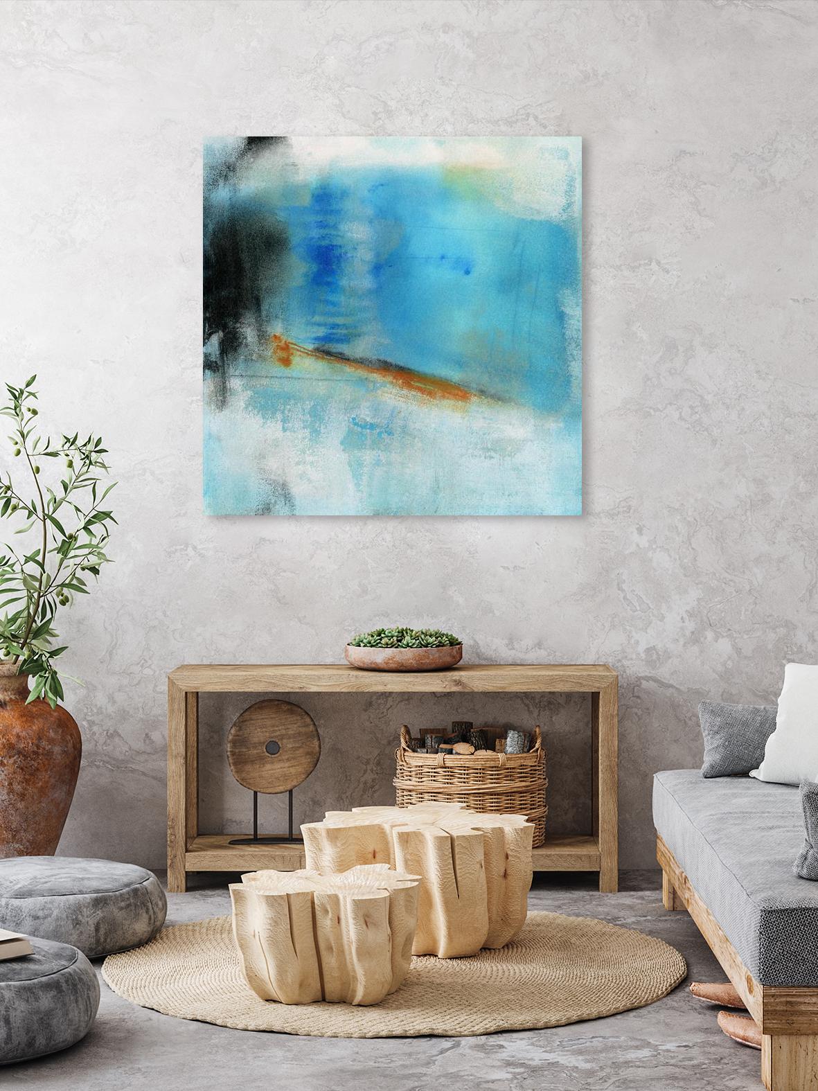 Never Grow Up 1 by Michelle Oppenheimer on GIANT ART - grey abstract