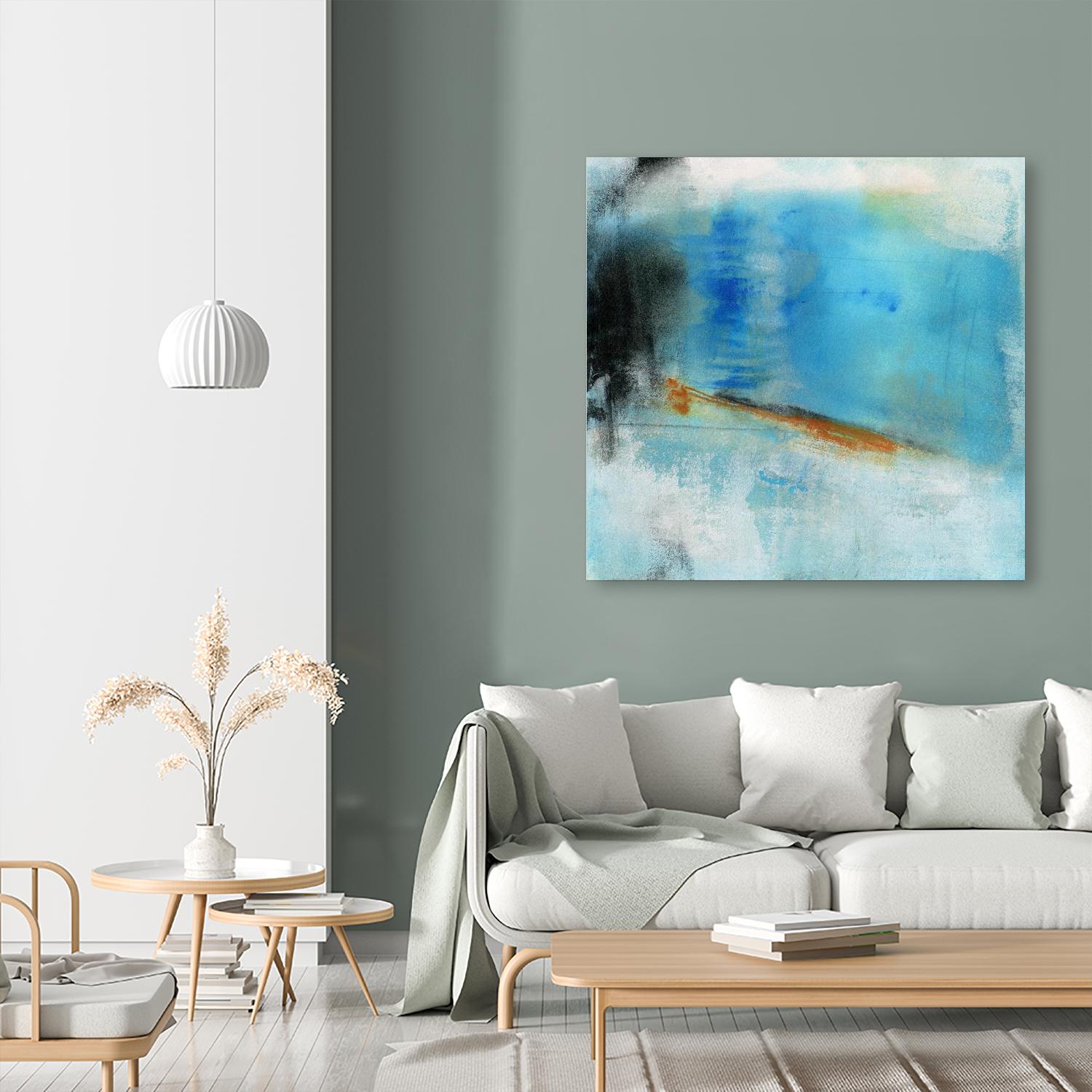 Never Grow Up 1 by Michelle Oppenheimer on GIANT ART - grey abstract