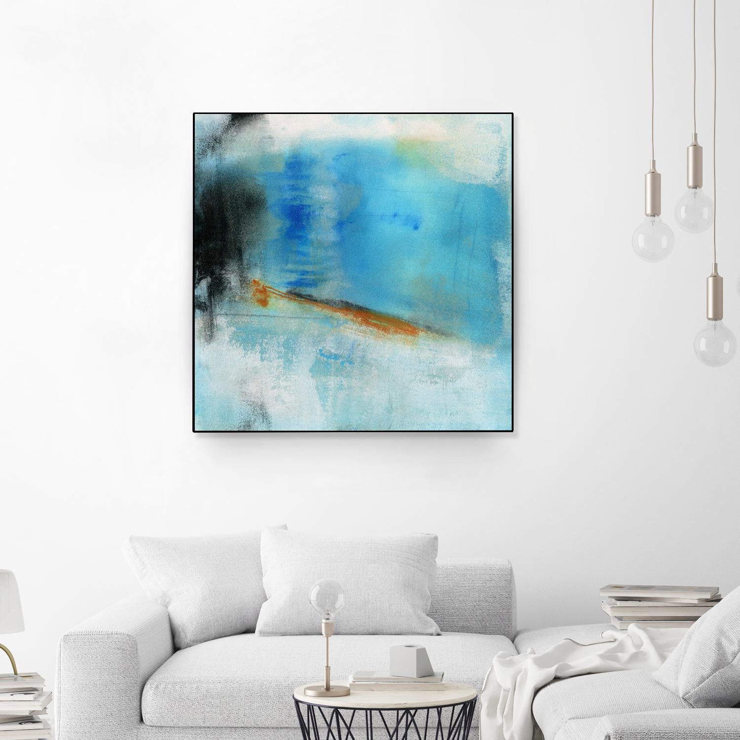 Never Grow Up 1 by Michelle Oppenheimer on GIANT ART - grey abstract