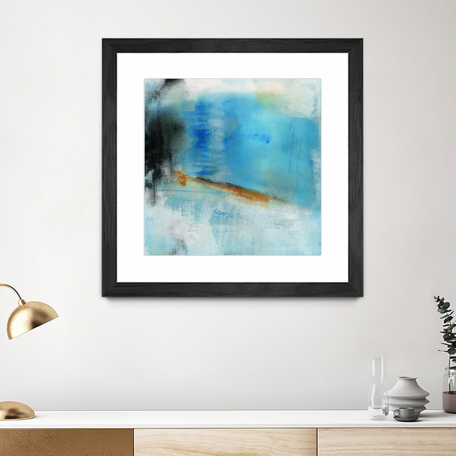 Never Grow Up 1 by Michelle Oppenheimer on GIANT ART - grey abstract