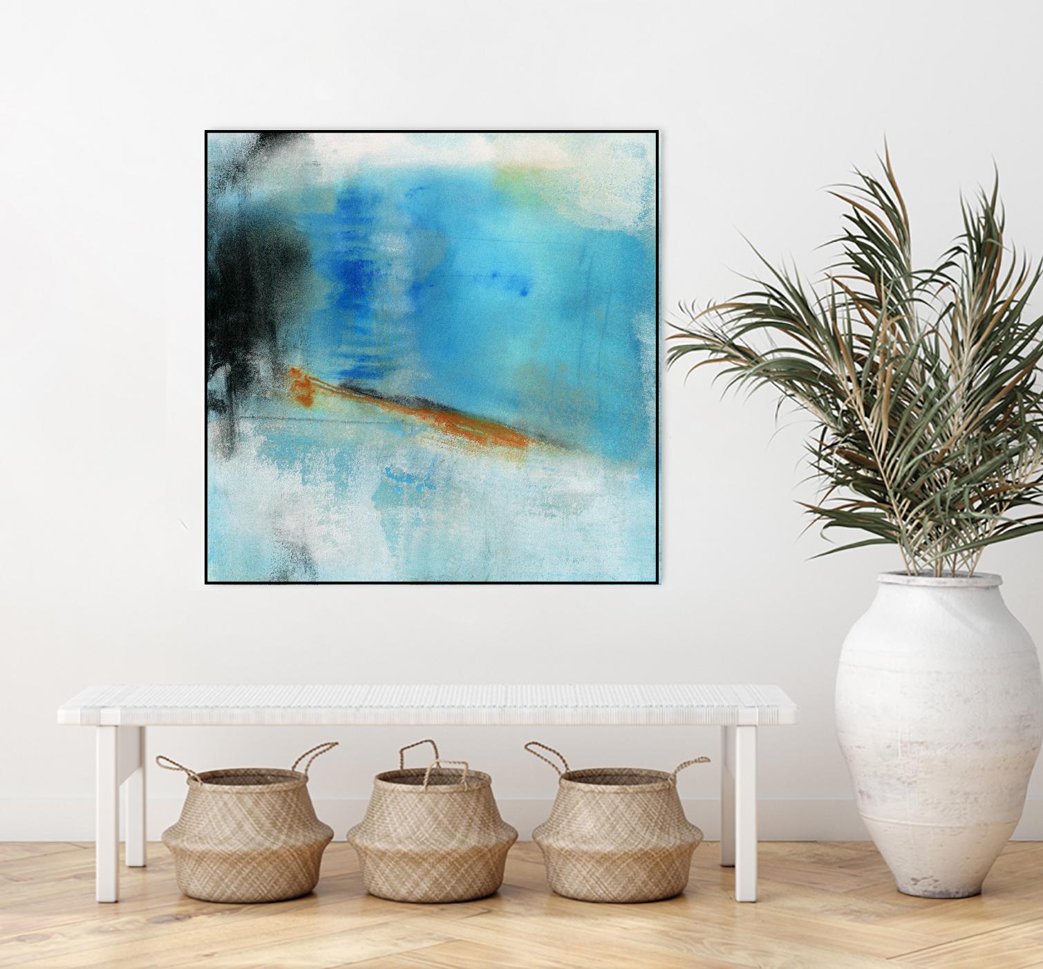 Never Grow Up 1 by Michelle Oppenheimer on GIANT ART - grey abstract