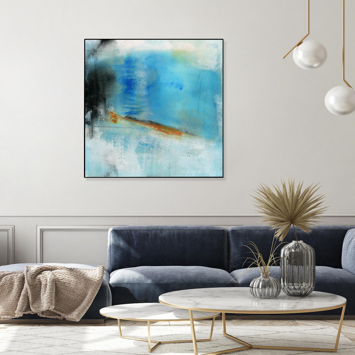 Never Grow Up 1 by Michelle Oppenheimer on GIANT ART - grey abstract