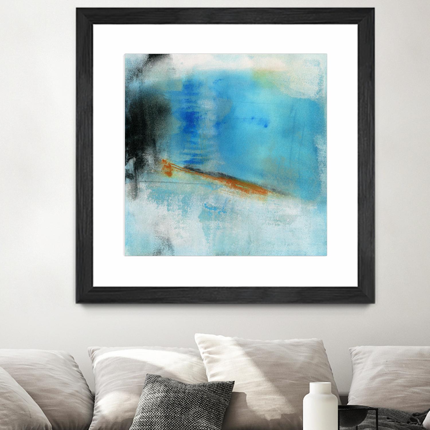 Never Grow Up 1 by Michelle Oppenheimer on GIANT ART - grey abstract