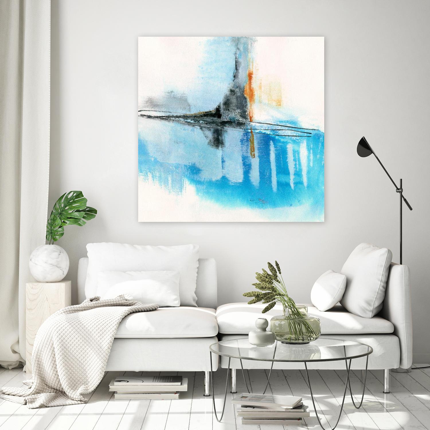 Never Grow Up 2 by Michelle Oppenheimer on GIANT ART - grey abstract