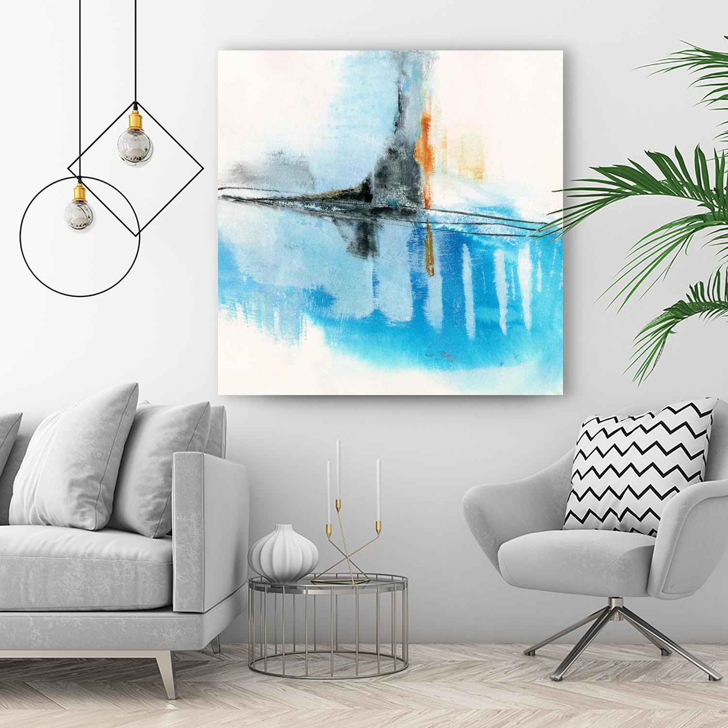 Never Grow Up 2 by Michelle Oppenheimer on GIANT ART - grey abstract