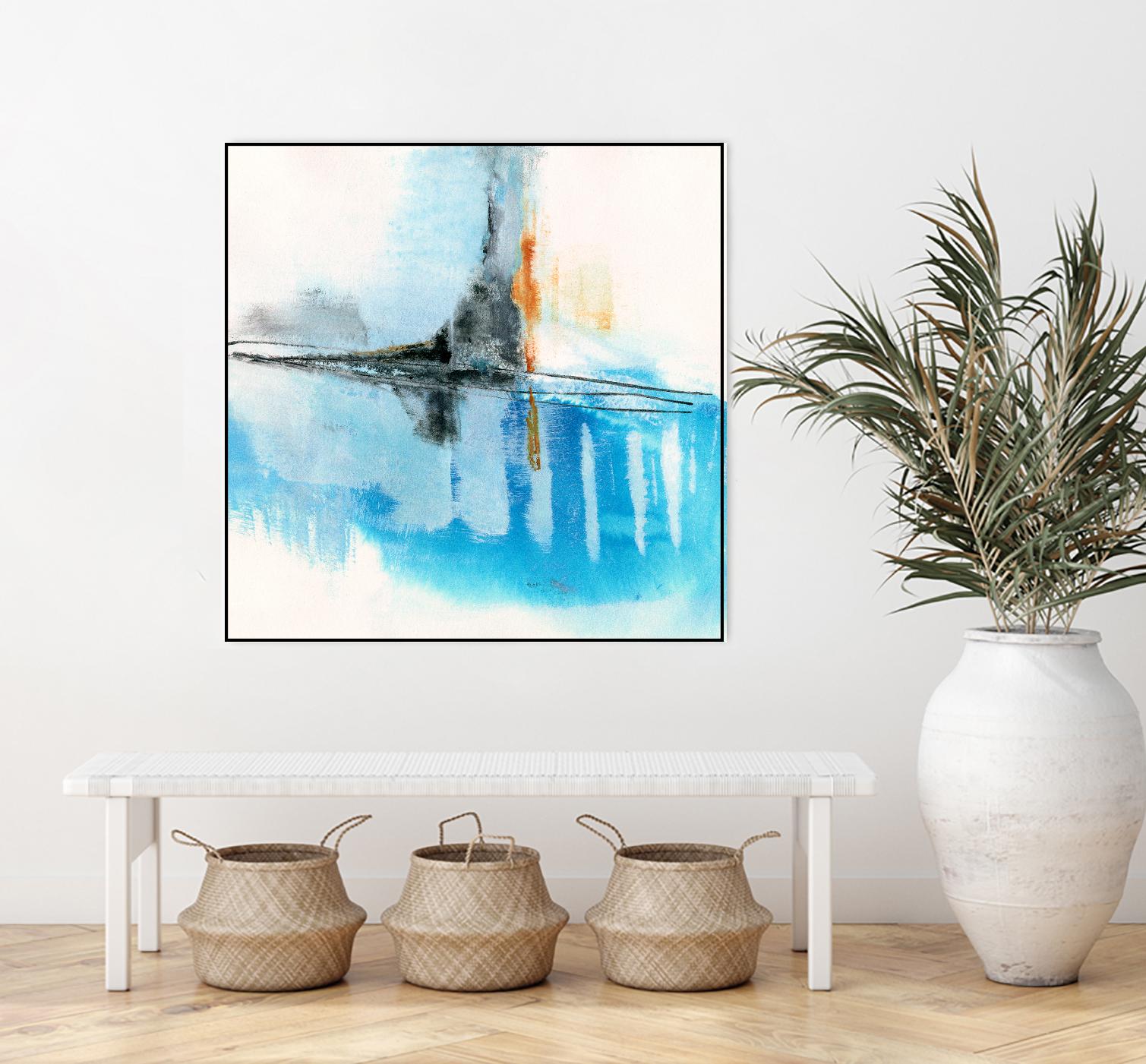 Never Grow Up 2 by Michelle Oppenheimer on GIANT ART - grey abstract