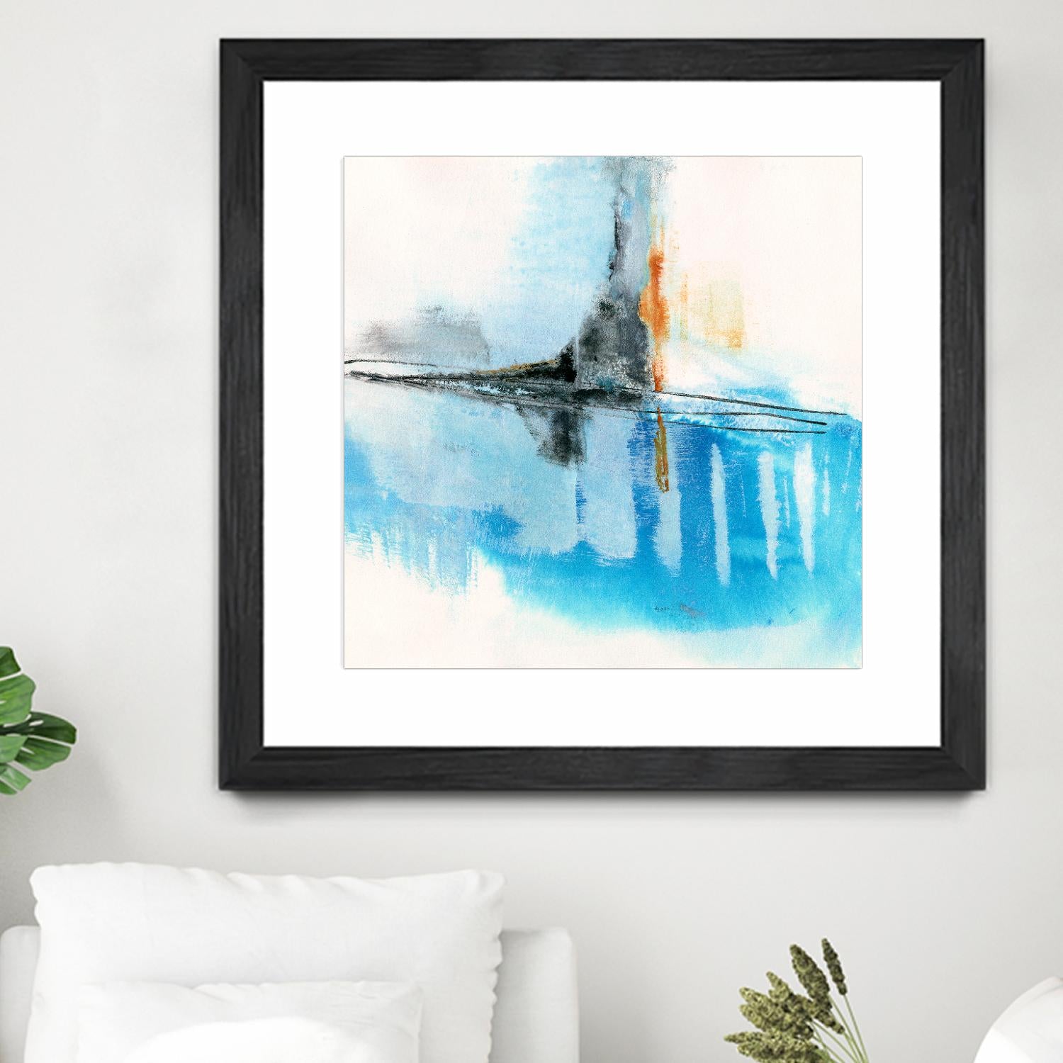 Never Grow Up 2 by Michelle Oppenheimer on GIANT ART - grey abstract