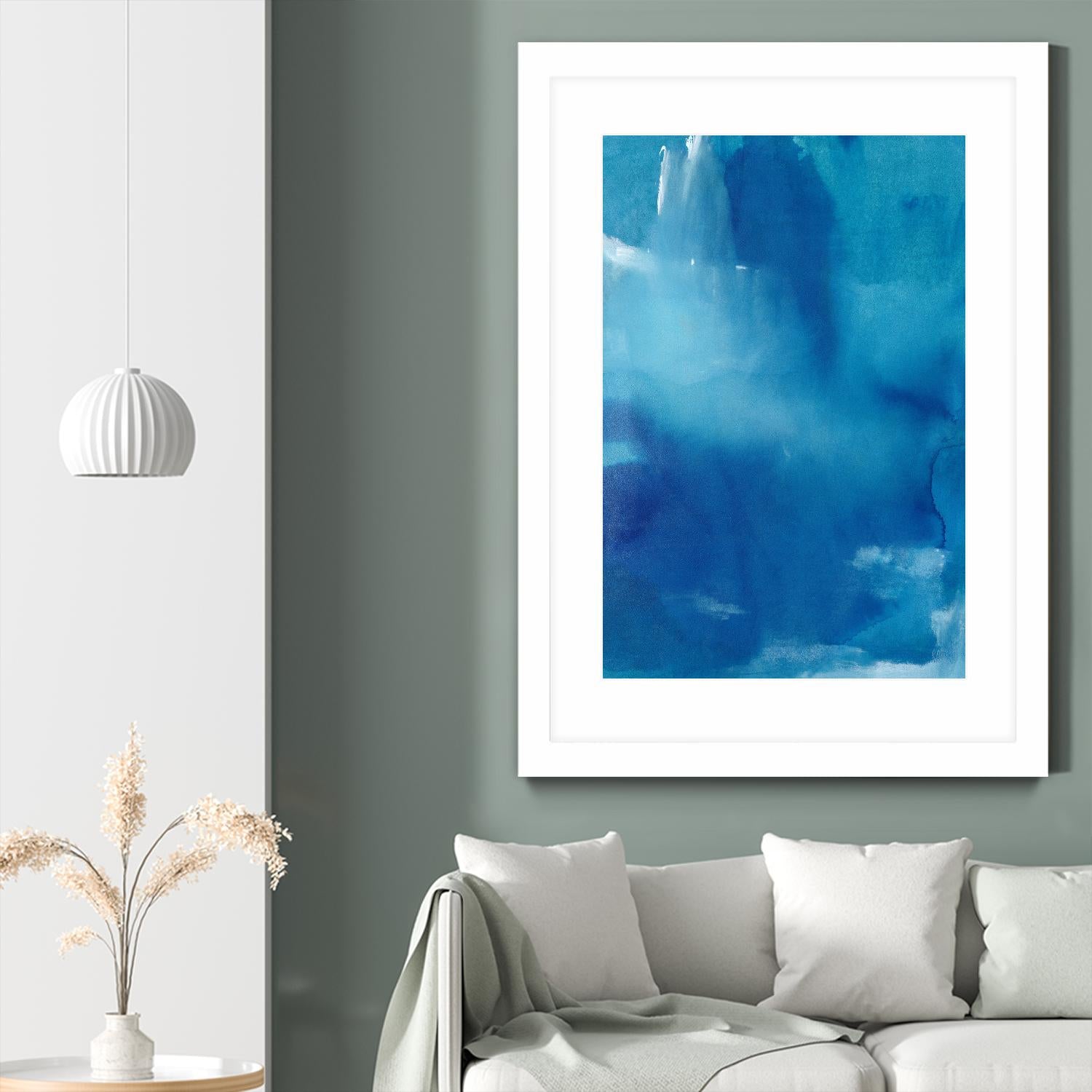 Beyond the Sea by Michelle Oppenheimer on GIANT ART - multicolor contemporary; abstracts