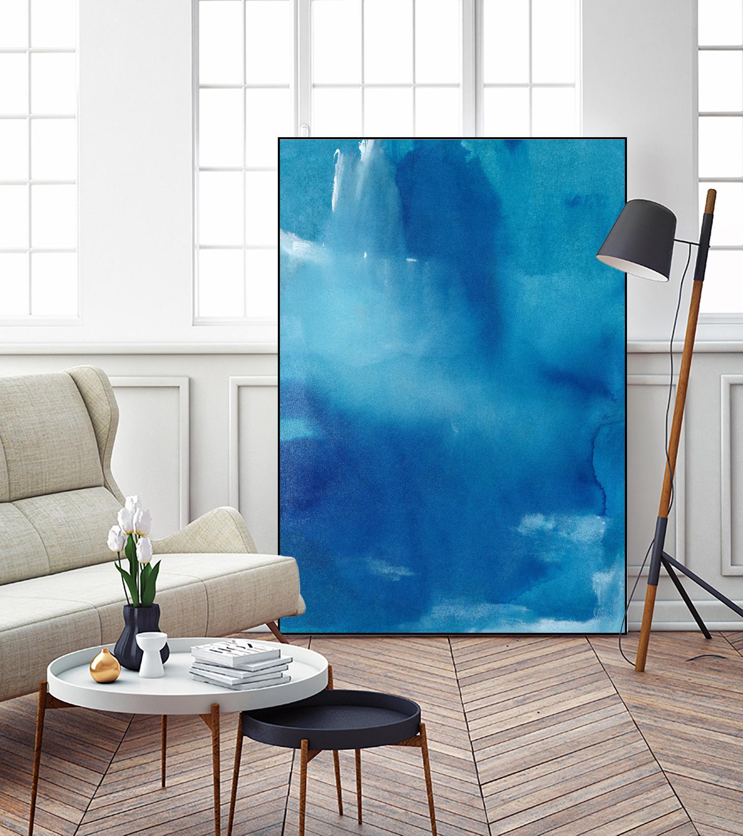 Beyond the Sea by Michelle Oppenheimer on GIANT ART - multicolor contemporary; abstracts