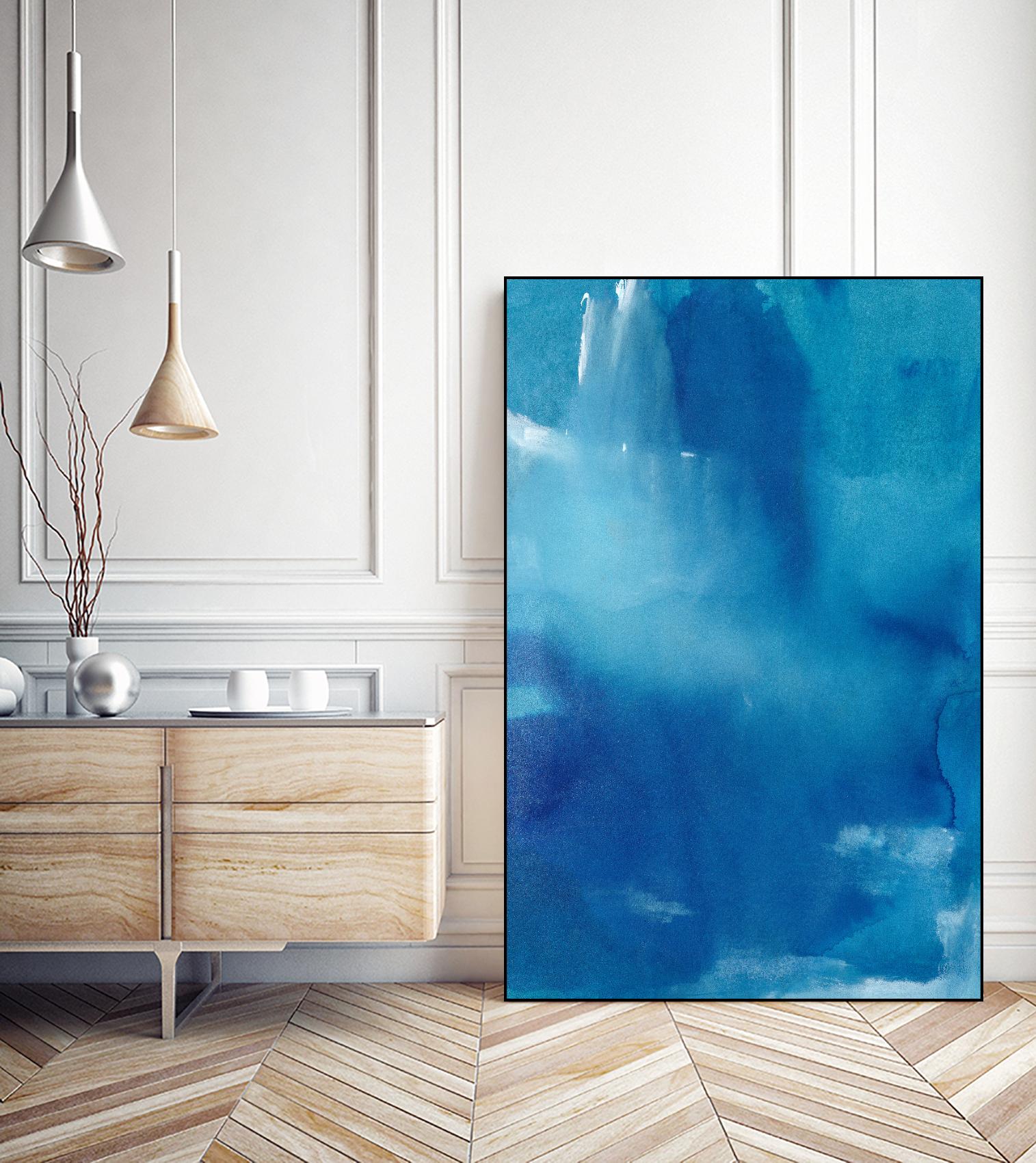 Beyond the Sea by Michelle Oppenheimer on GIANT ART - multicolor contemporary; abstracts