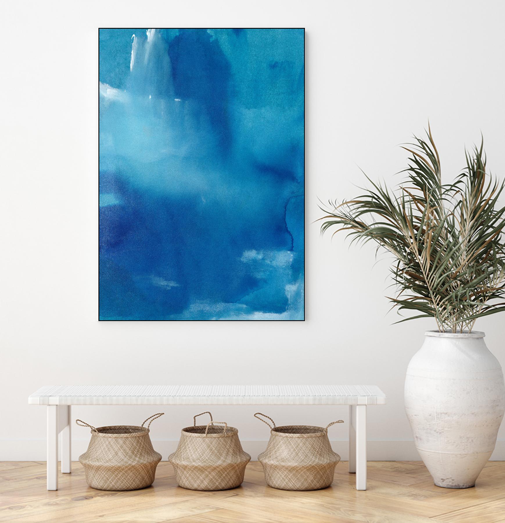 Beyond the Sea by Michelle Oppenheimer on GIANT ART - multicolor contemporary; abstracts