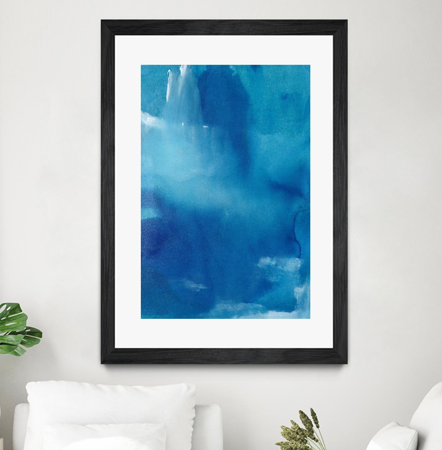 Beyond the Sea by Michelle Oppenheimer on GIANT ART - multicolor contemporary; abstracts