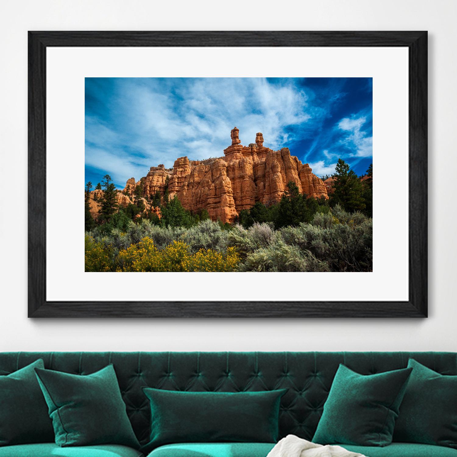 Red Canyon by Tim Oldford on GIANT ART - multicolor photography; landscapes