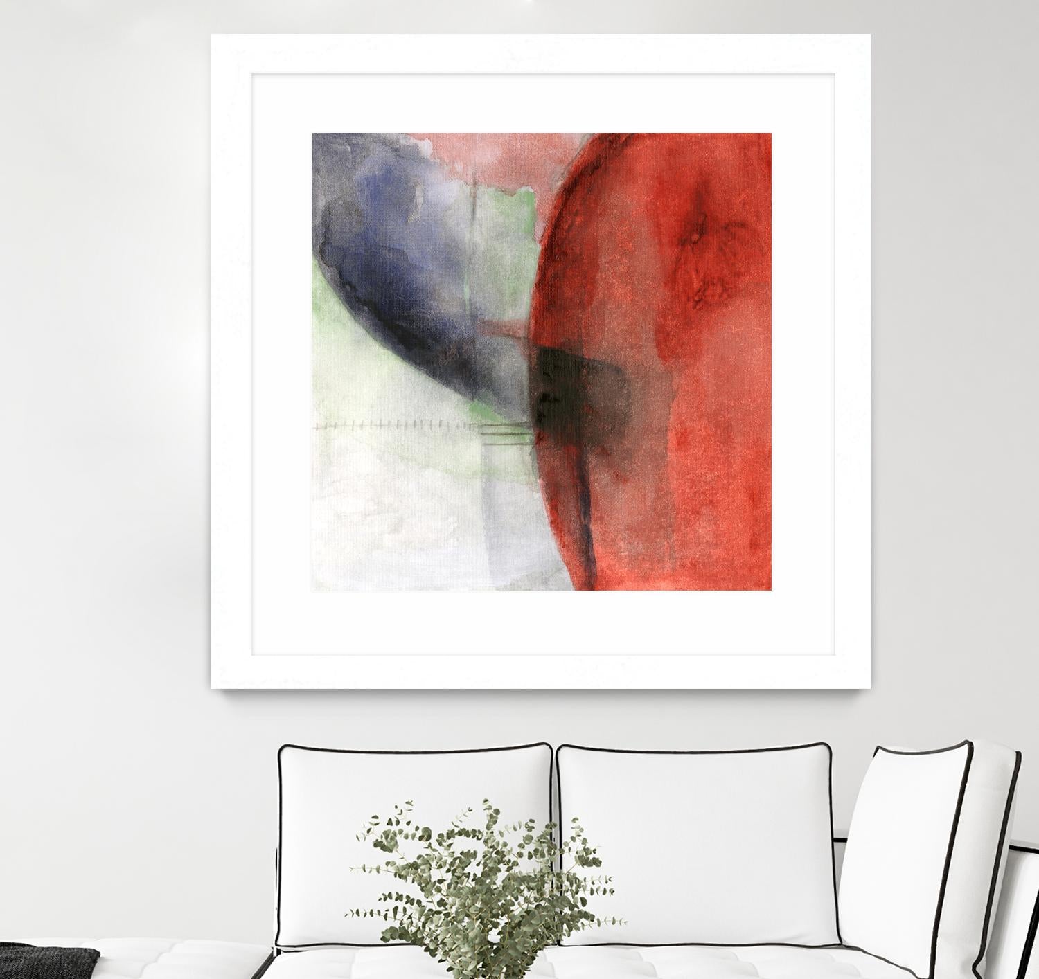 The Distant Fire by Michelle Oppenheimer on GIANT ART - multicolor abstracts; contemporary