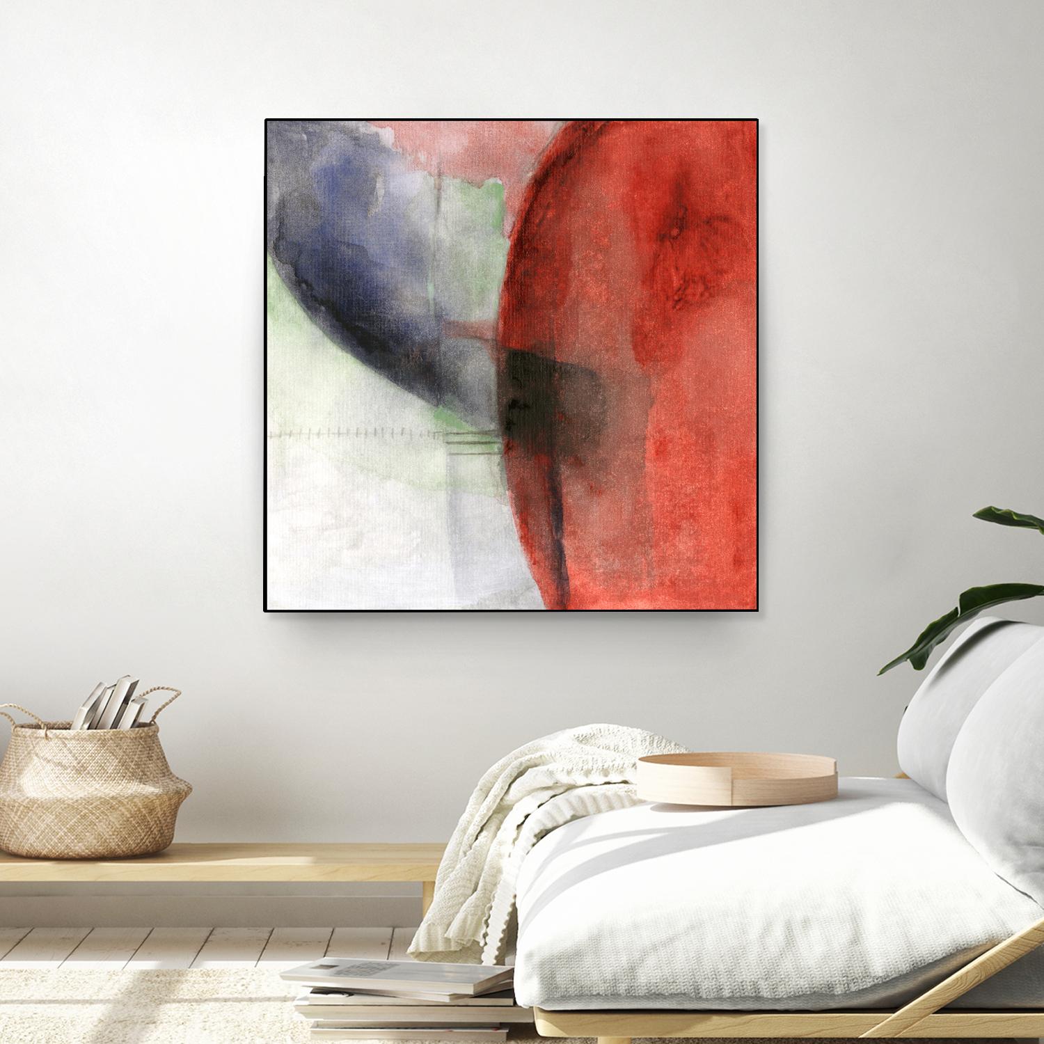 The Distant Fire by Michelle Oppenheimer on GIANT ART - multicolor abstracts; contemporary