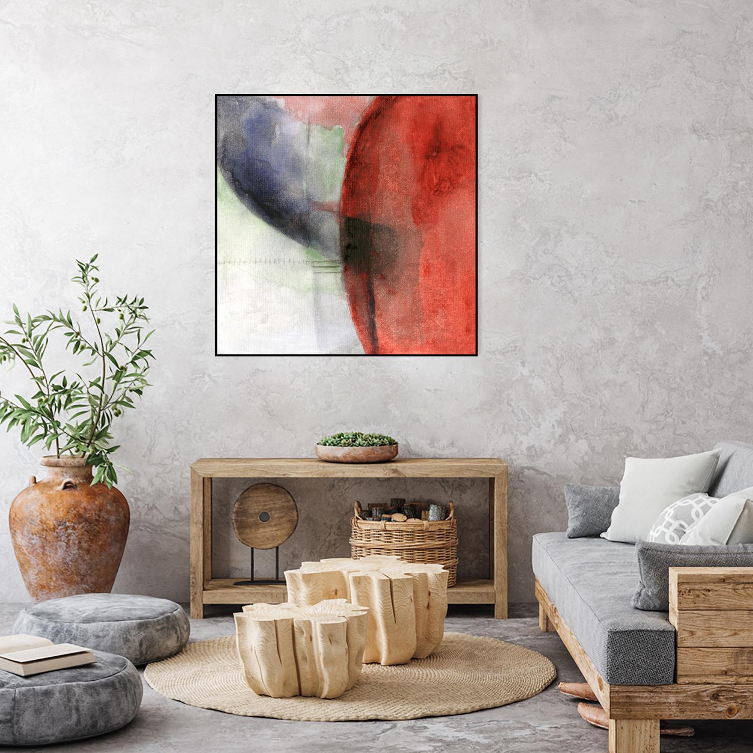 The Distant Fire by Michelle Oppenheimer on GIANT ART - multicolor abstracts; contemporary