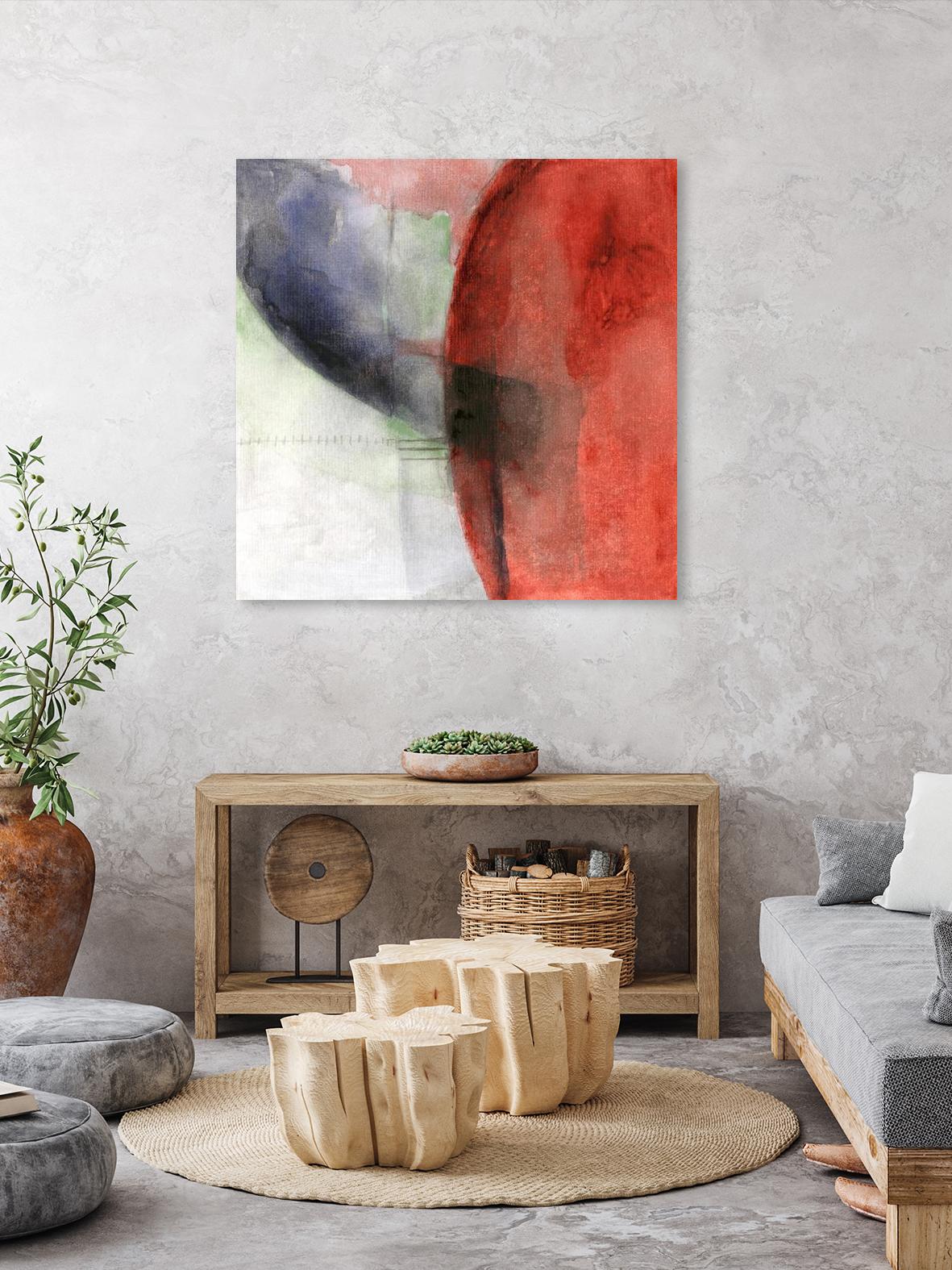 The Distant Fire by Michelle Oppenheimer on GIANT ART - multicolor abstracts; contemporary