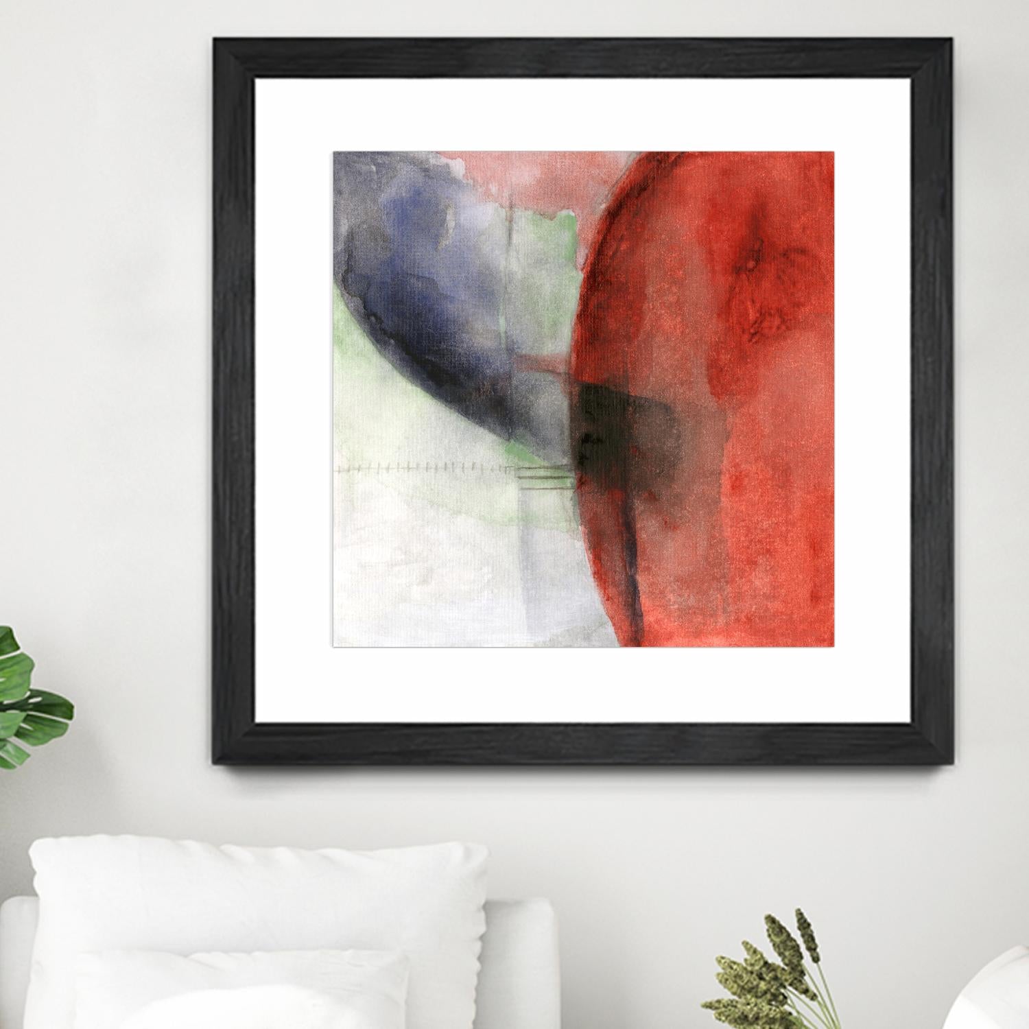 The Distant Fire by Michelle Oppenheimer on GIANT ART - multicolor abstracts; contemporary