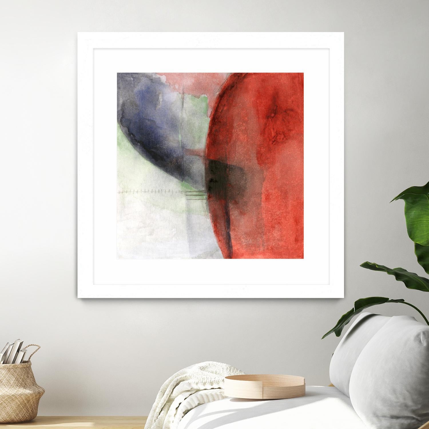 The Distant Fire by Michelle Oppenheimer on GIANT ART - multicolor abstracts; contemporary