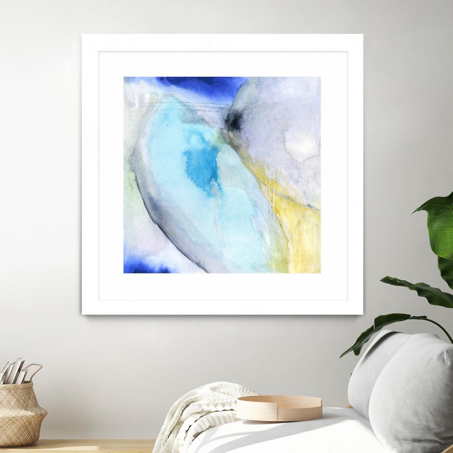 Of the Brighter Cold Moon by Michelle Oppenheimer on GIANT ART - multicolor abstracts; contemporary