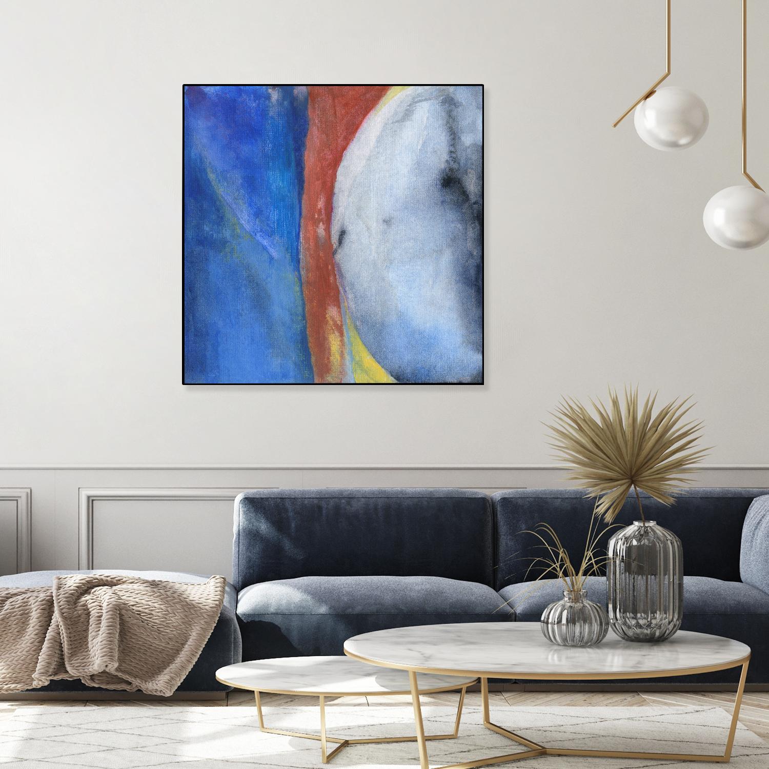 Heaven at Night by Michelle Oppenheimer on GIANT ART - multicolor abstracts; contemporary