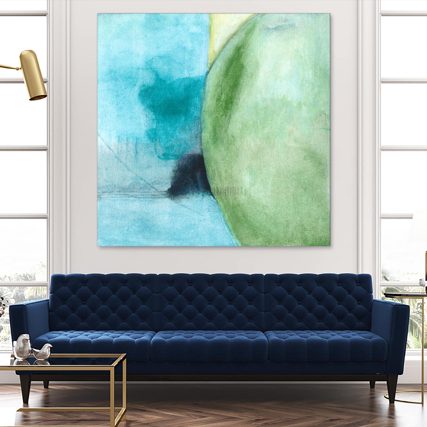 Joy to My Heart by Michelle Oppenheimer on GIANT ART - multicolor abstracts; contemporary