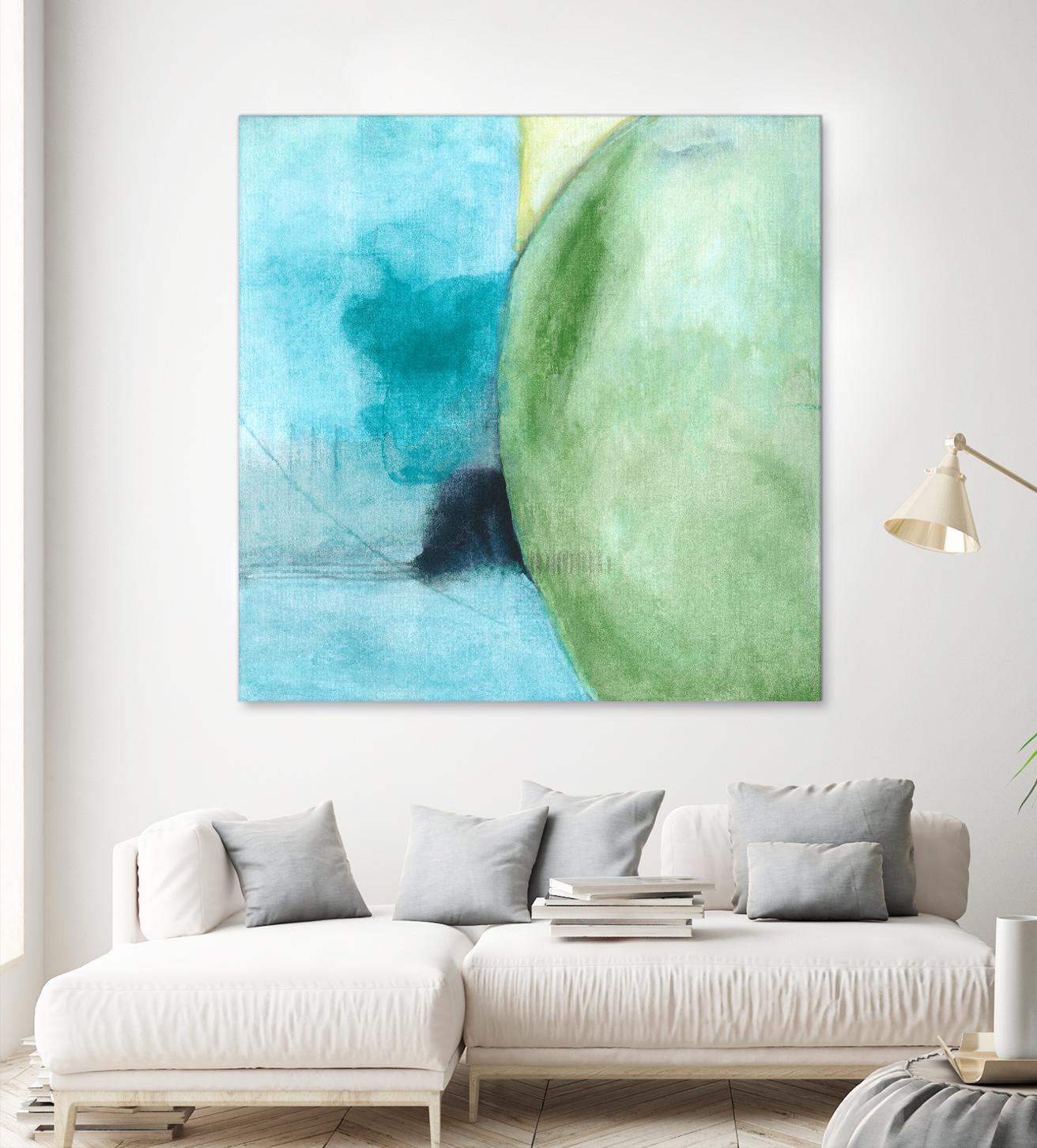 Joy to My Heart by Michelle Oppenheimer on GIANT ART - multicolor abstracts; contemporary