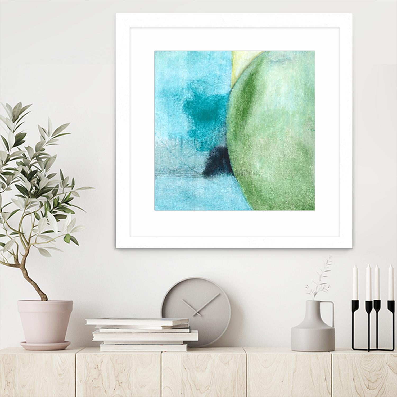 Joy to My Heart by Michelle Oppenheimer on GIANT ART - multicolor abstracts; contemporary