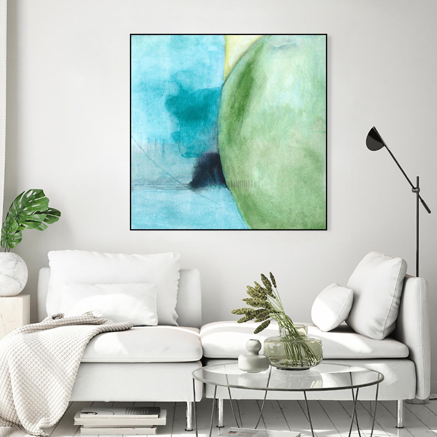 Joy to My Heart by Michelle Oppenheimer on GIANT ART - multicolor abstracts; contemporary