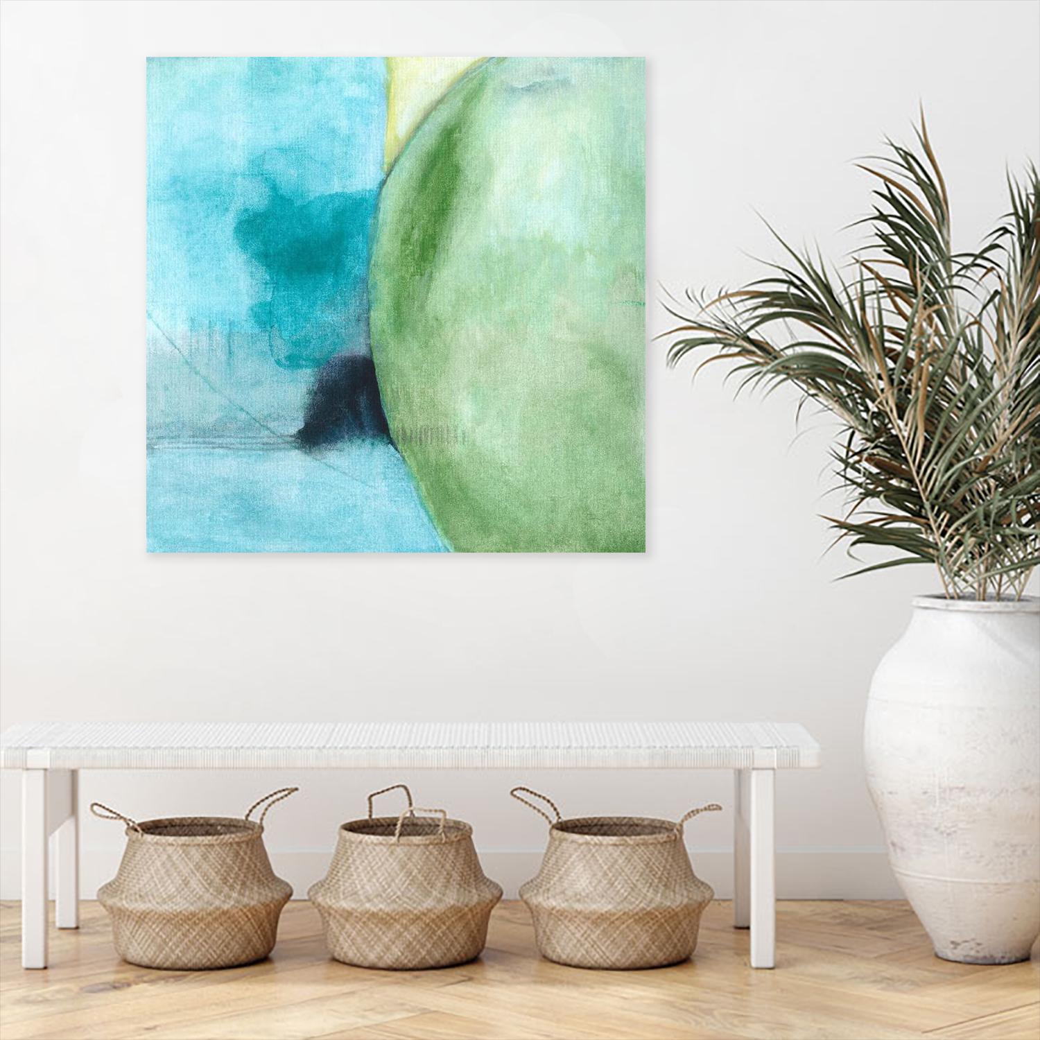 Joy to My Heart by Michelle Oppenheimer on GIANT ART - multicolor abstracts; contemporary