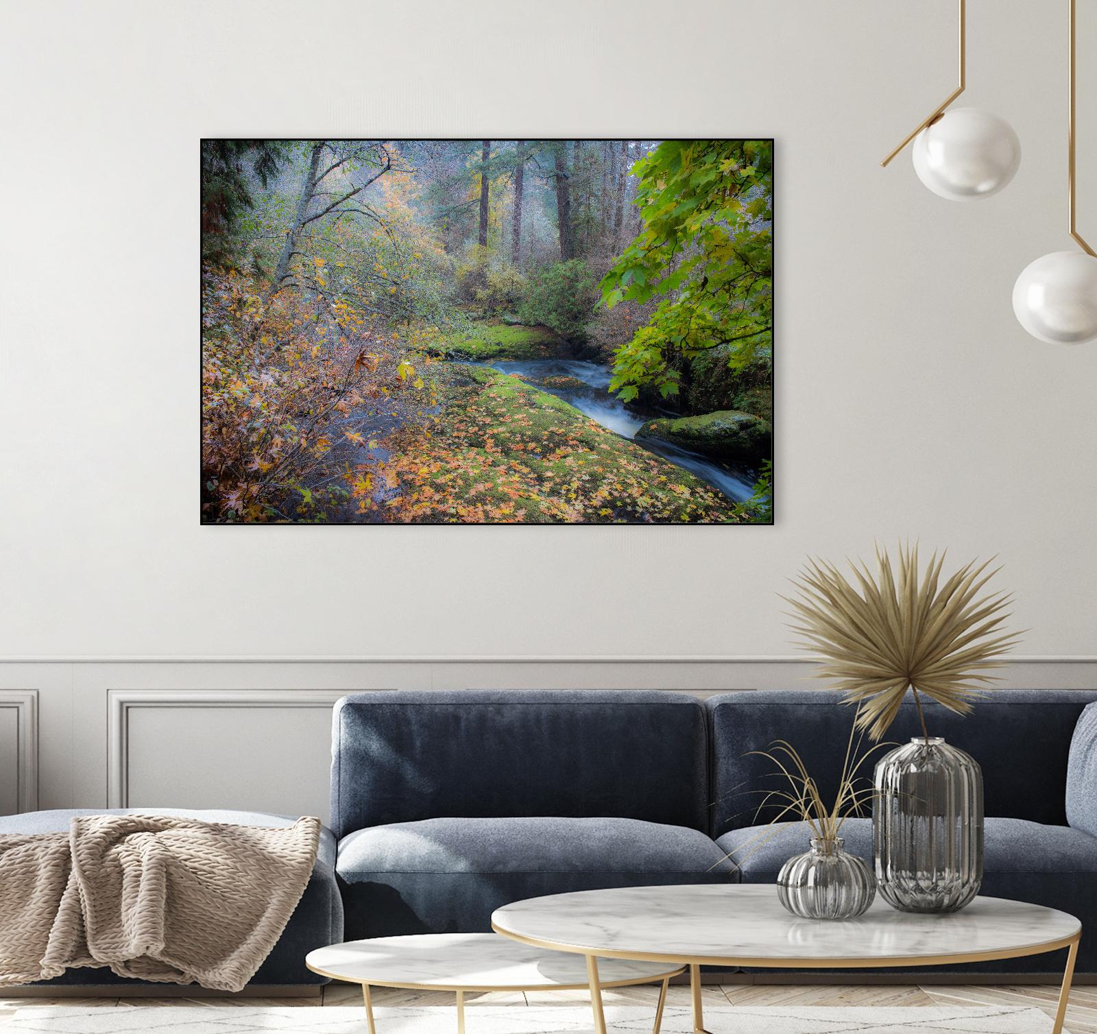 Snow in Fall by Tim Oldford on GIANT ART - multicolor photography; landscapes