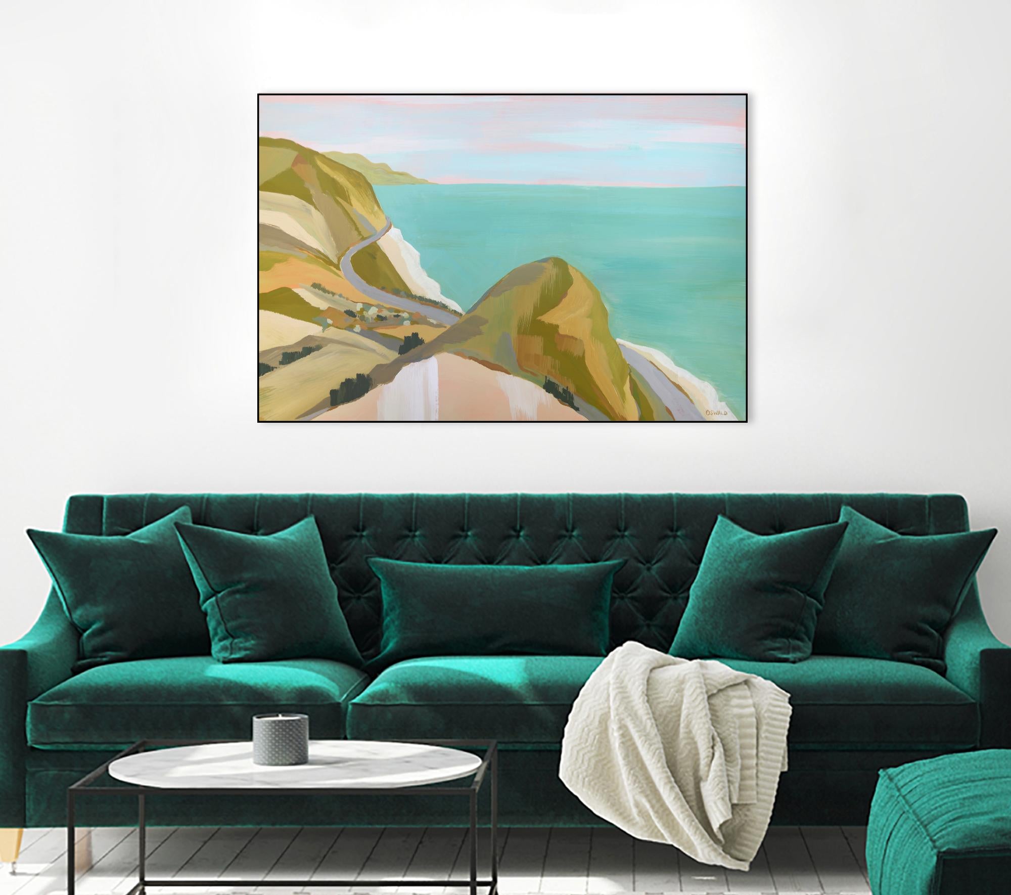 Big Sycamore Canyon by Pete Oswald on GIANT ART - multicolor landscapes; coastal