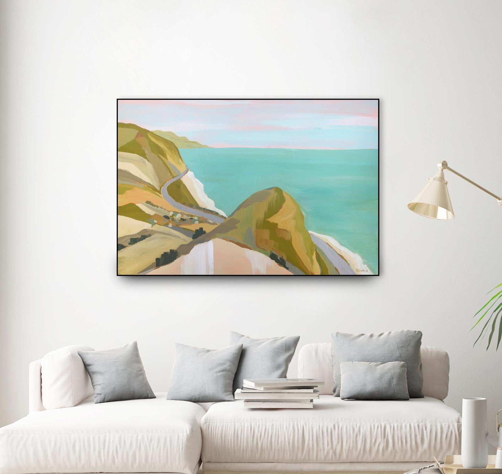 Big Sycamore Canyon by Pete Oswald on GIANT ART - multicolor landscapes; coastal