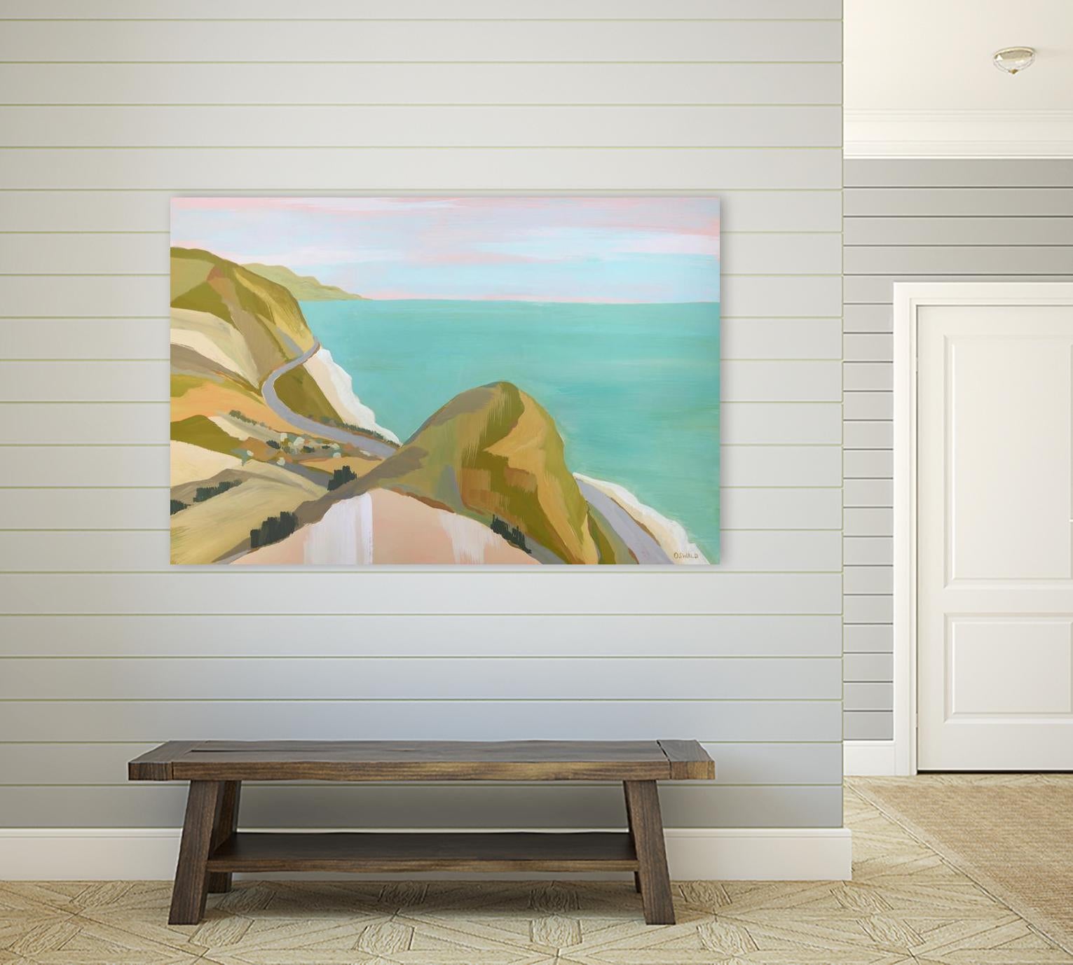 Big Sycamore Canyon by Pete Oswald on GIANT ART - multicolor landscapes; coastal