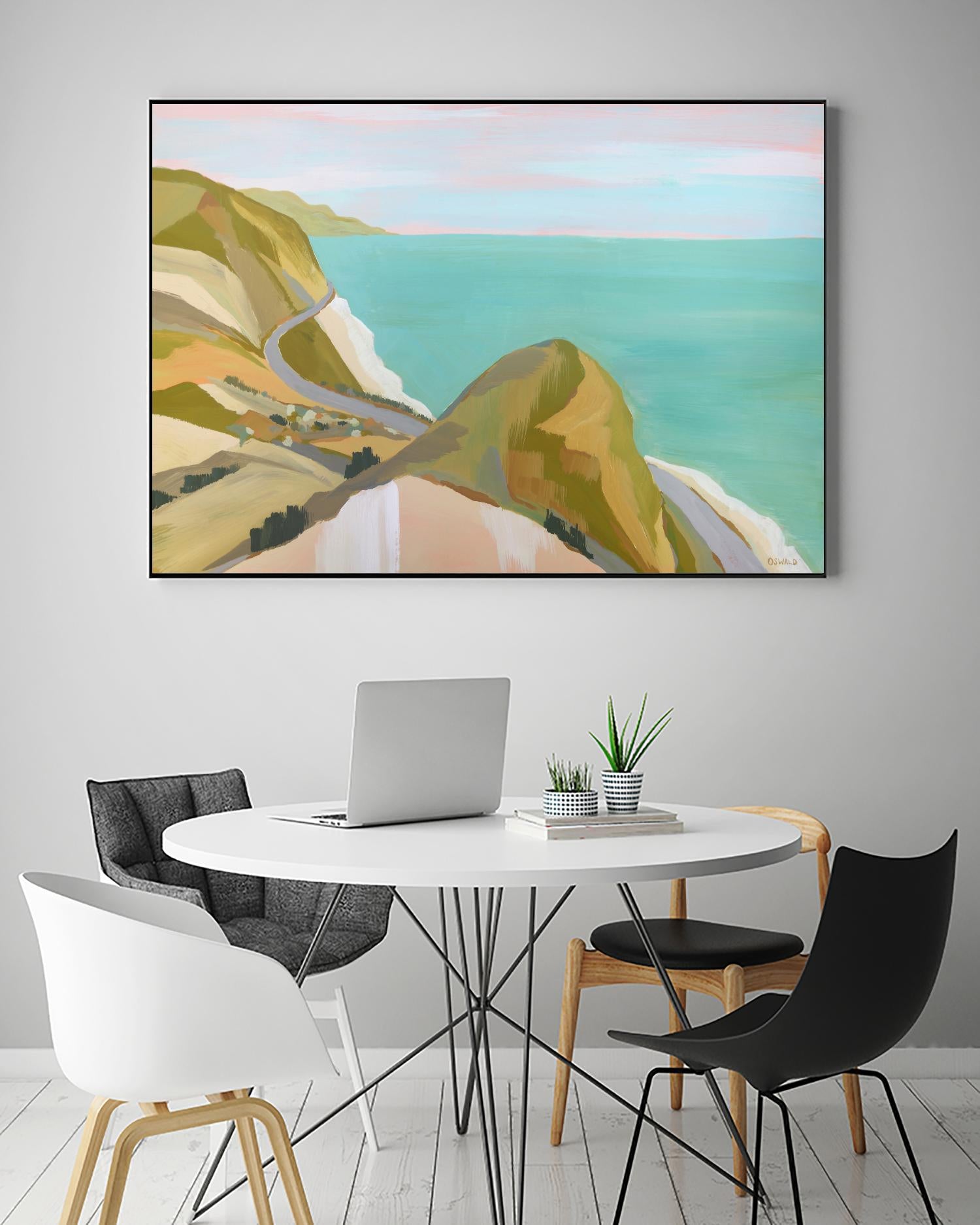 Big Sycamore Canyon by Pete Oswald on GIANT ART - multicolor landscapes; coastal