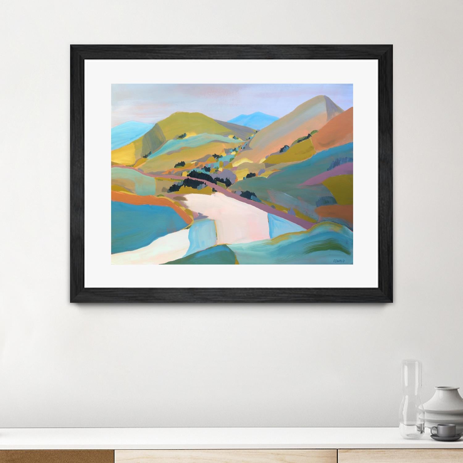 PCH by Pete Oswald on GIANT ART - multicolor landscapes; coastal