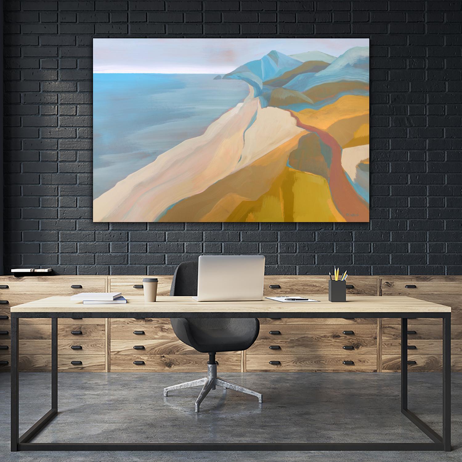 Point Mugu by Pete Oswald on GIANT ART - multicolor landscapes; coastal