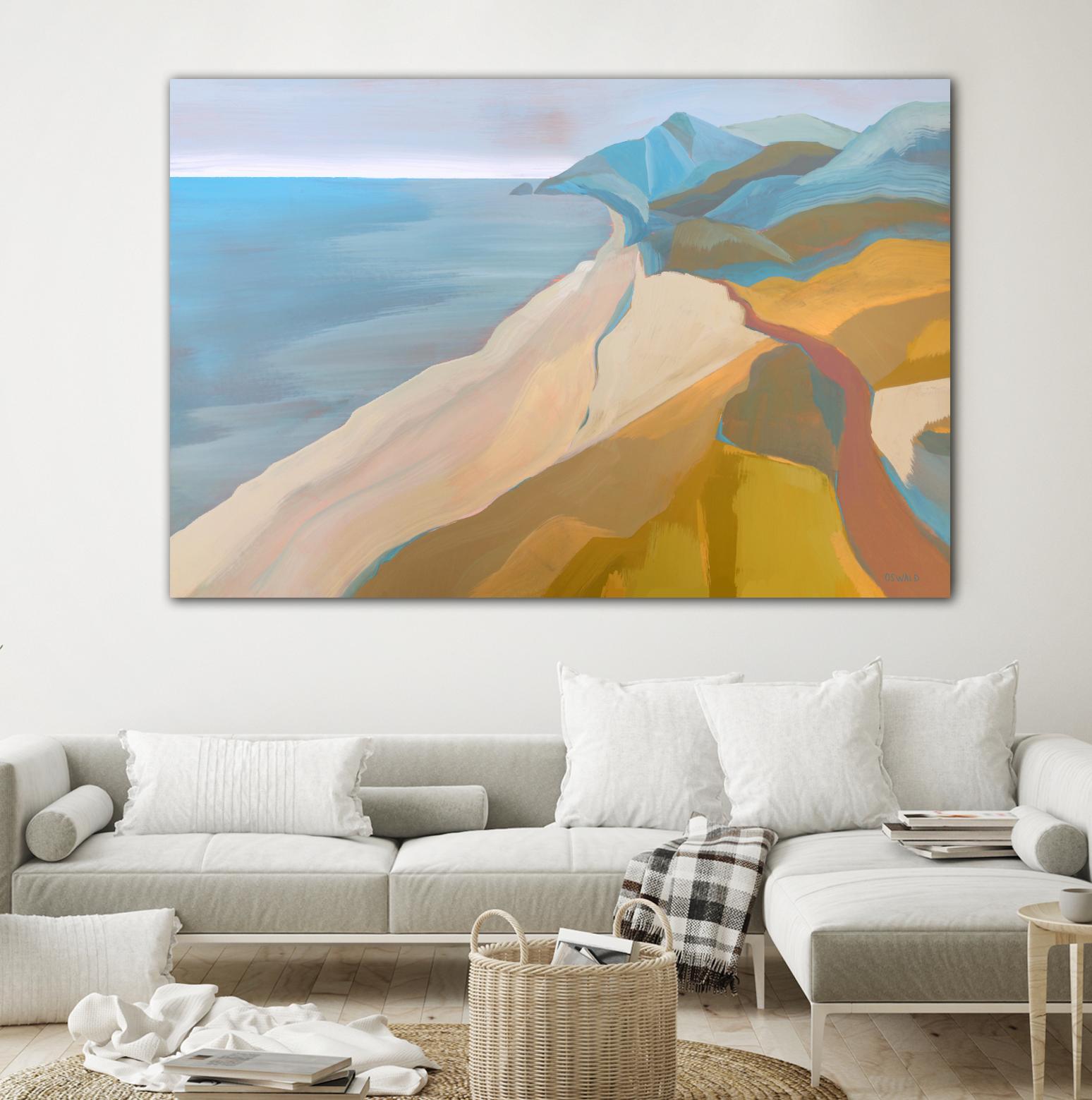Point Mugu by Pete Oswald on GIANT ART - multicolor landscapes; coastal