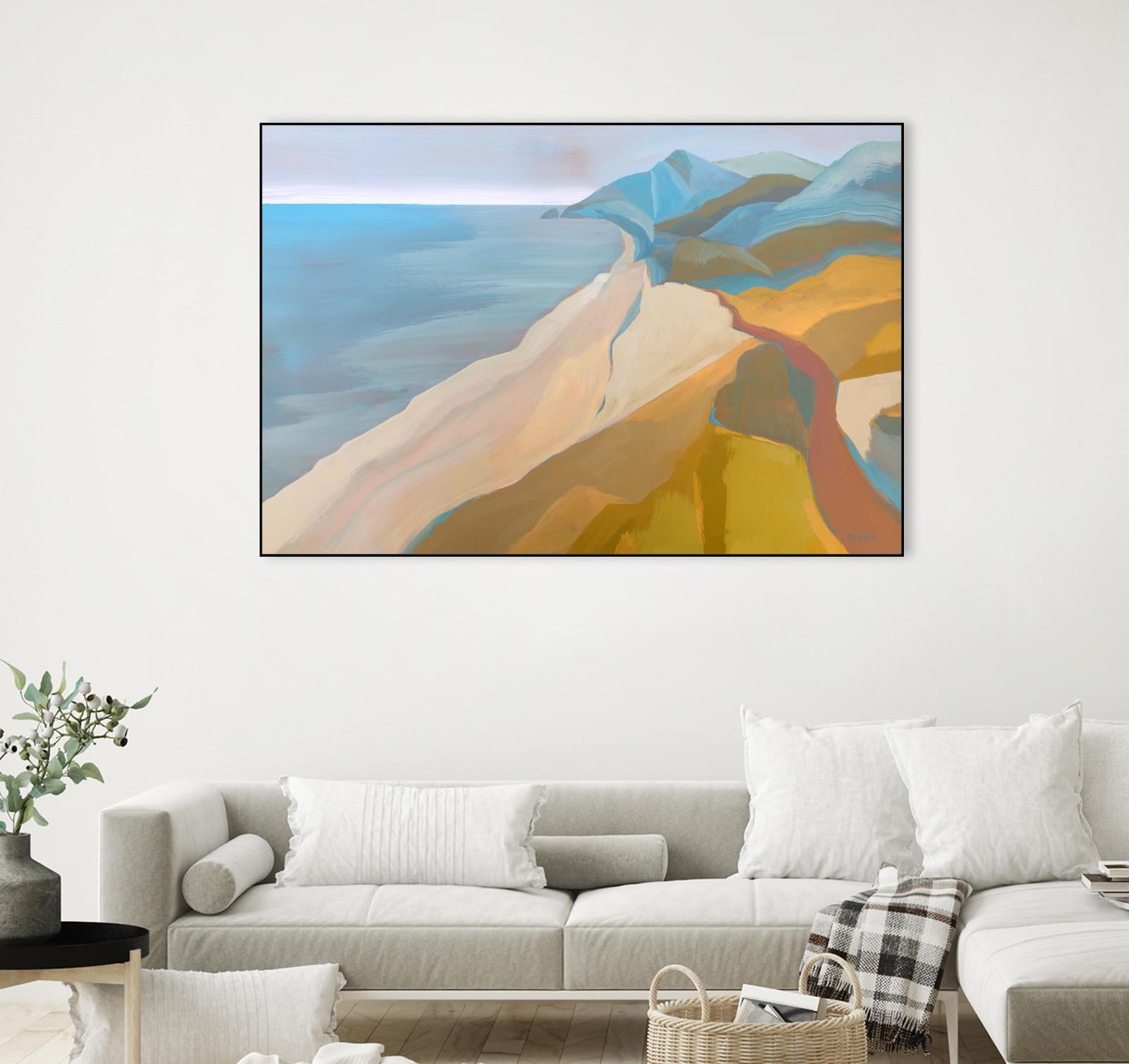 Point Mugu by Pete Oswald on GIANT ART - multicolor landscapes; coastal